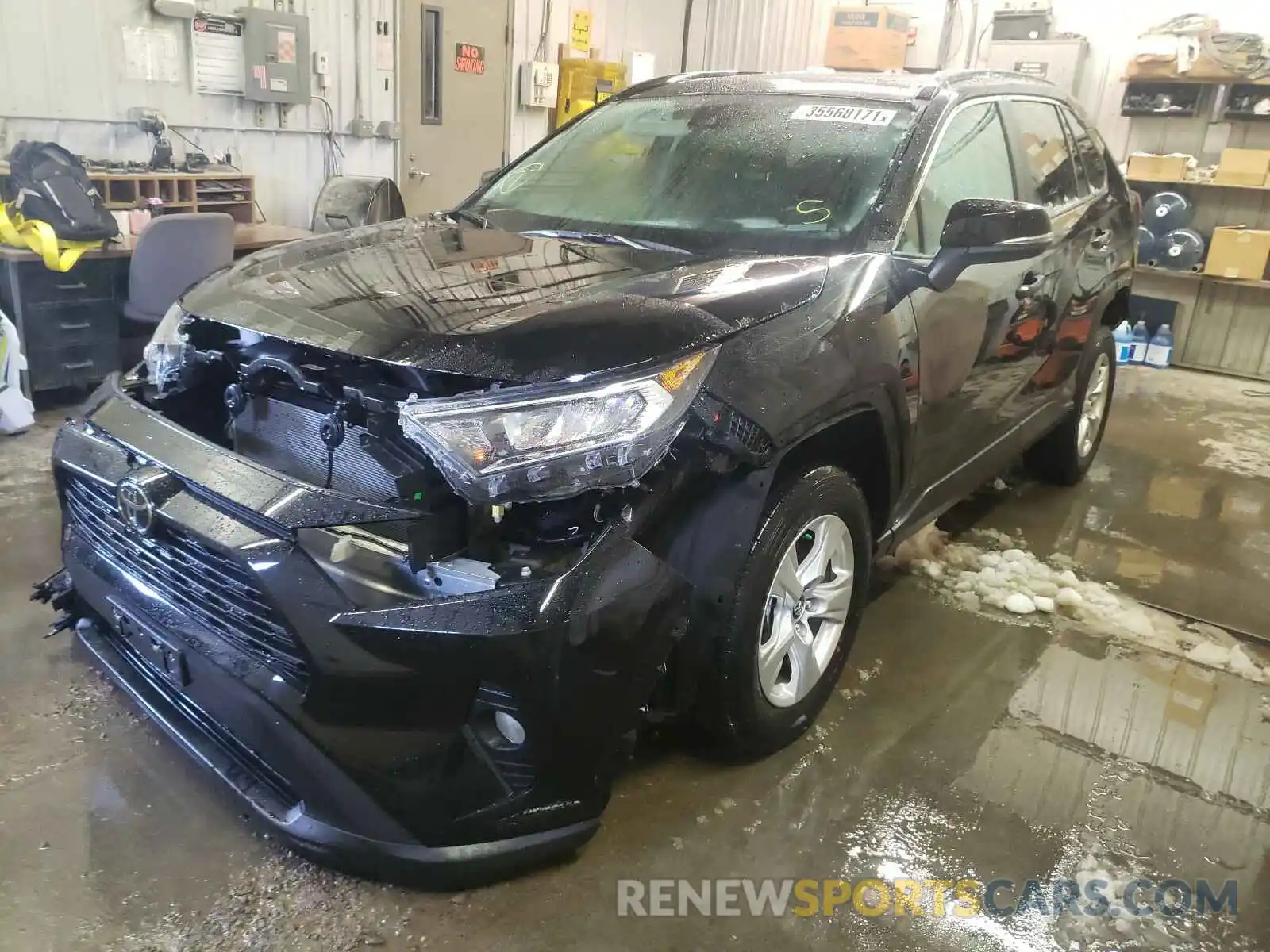 2 Photograph of a damaged car 2T3P1RFV8LW096589 TOYOTA RAV4 2020