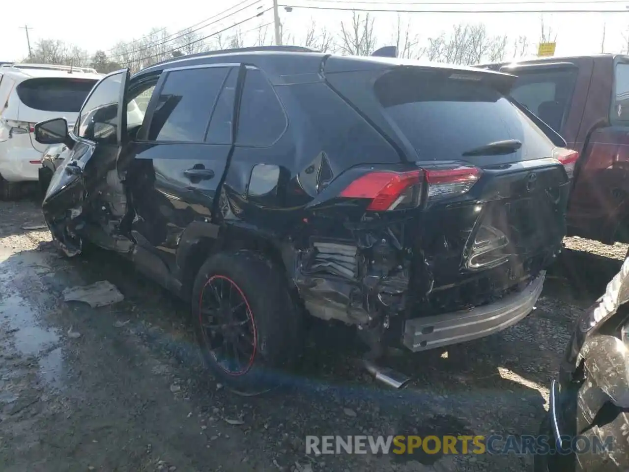 3 Photograph of a damaged car 2T3P1RFV8LW098004 TOYOTA RAV4 2020