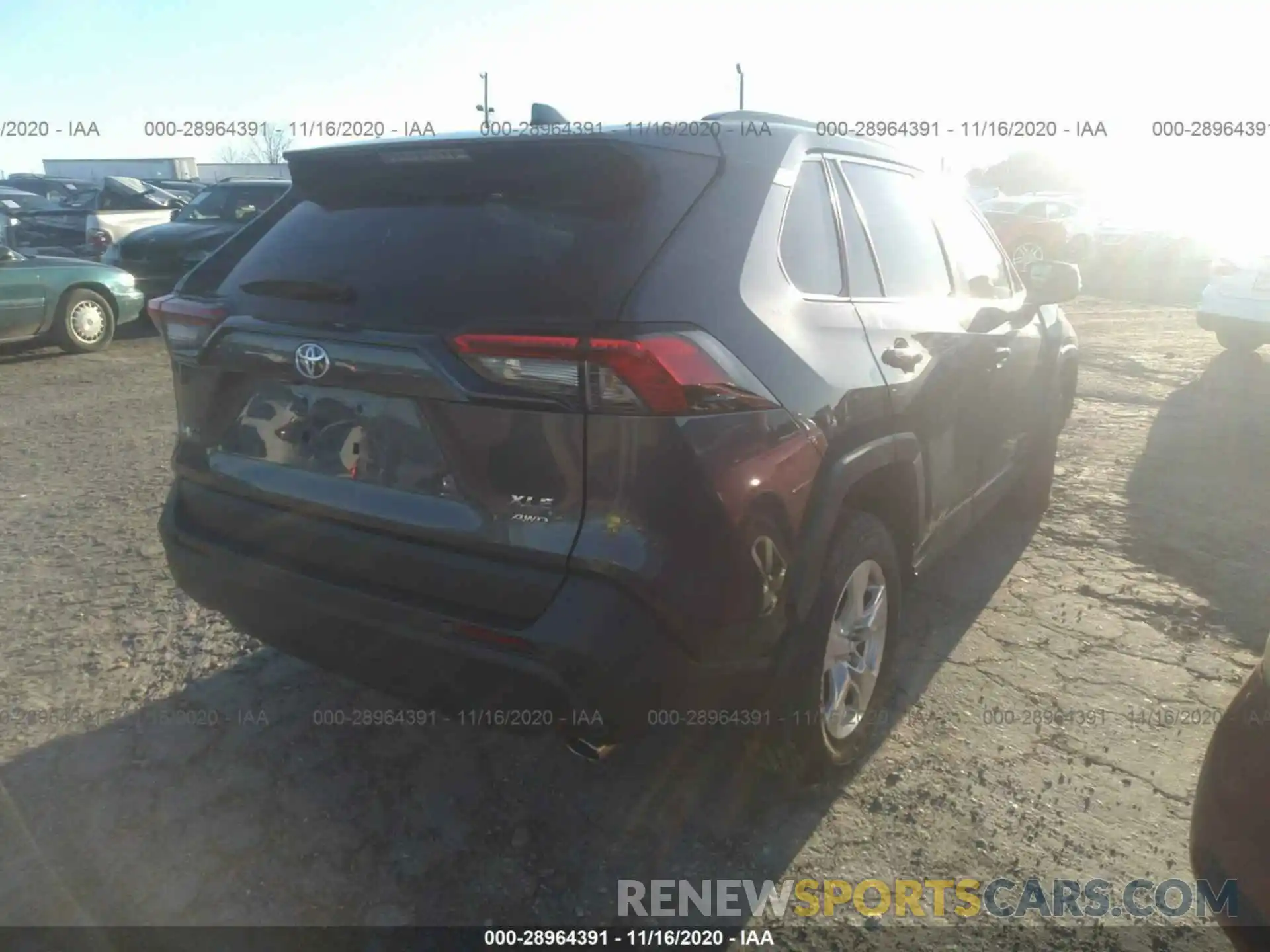 4 Photograph of a damaged car 2T3P1RFV8LW108871 TOYOTA RAV4 2020