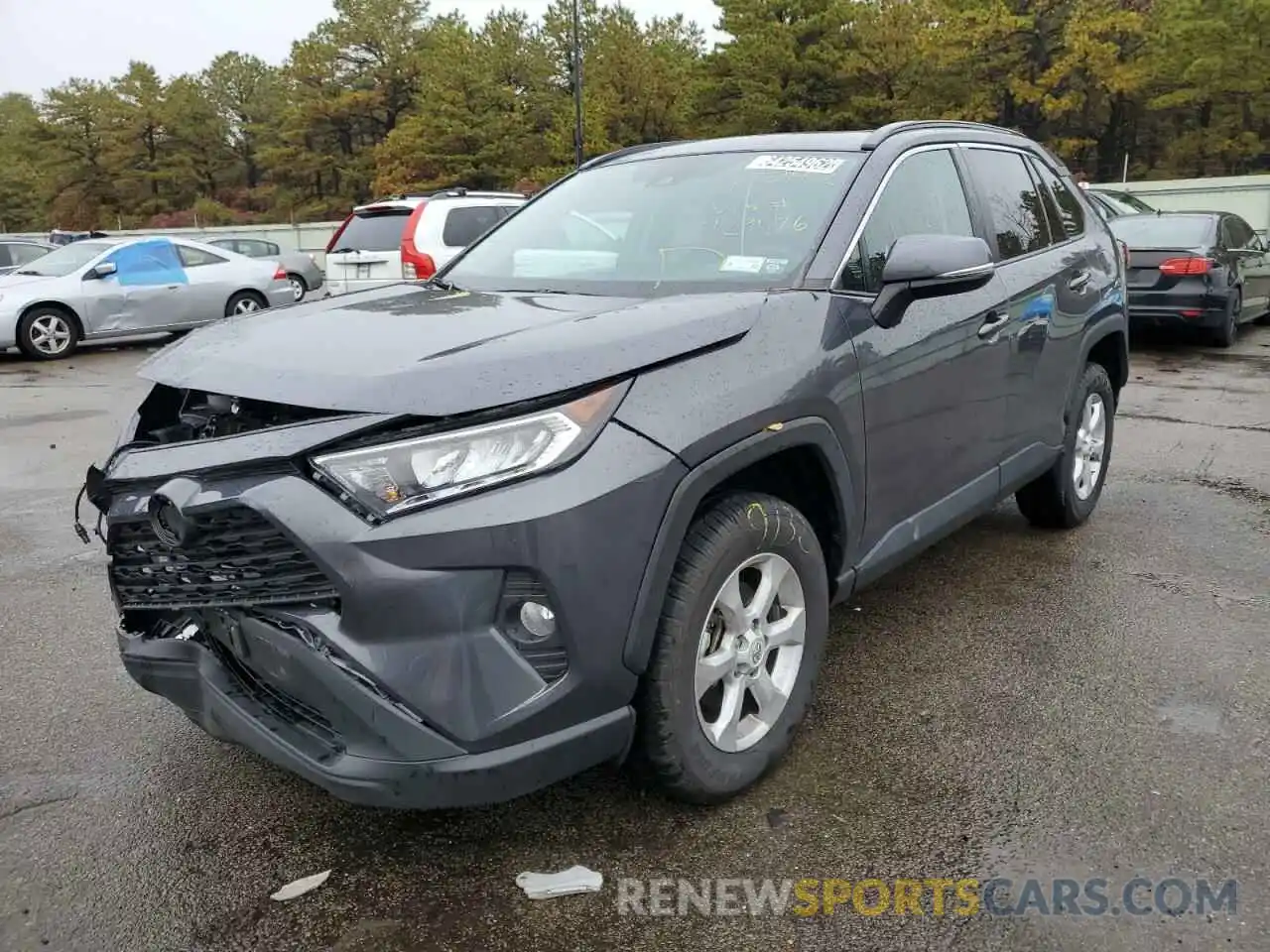 2 Фотография поврежденного автомобиля 2T3P1RFV8LW129476 TOYOTA RAV4 2020