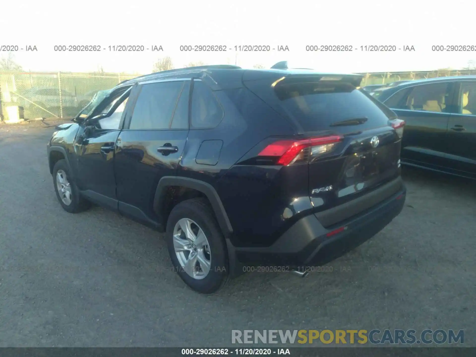 3 Photograph of a damaged car 2T3P1RFV8LW139229 TOYOTA RAV4 2020