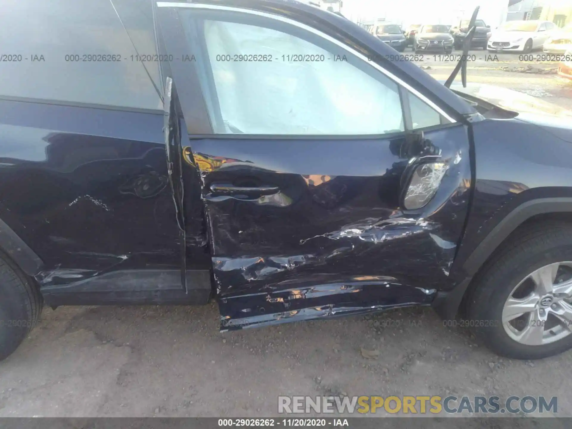 6 Photograph of a damaged car 2T3P1RFV8LW139229 TOYOTA RAV4 2020