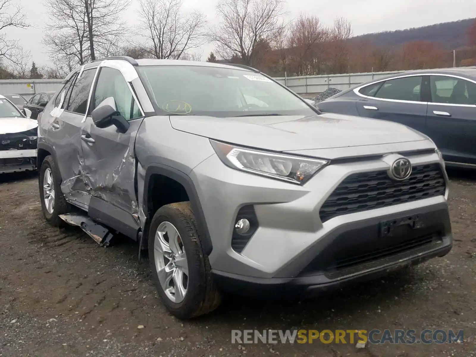 1 Photograph of a damaged car 2T3P1RFV9LC062288 TOYOTA RAV4 2020