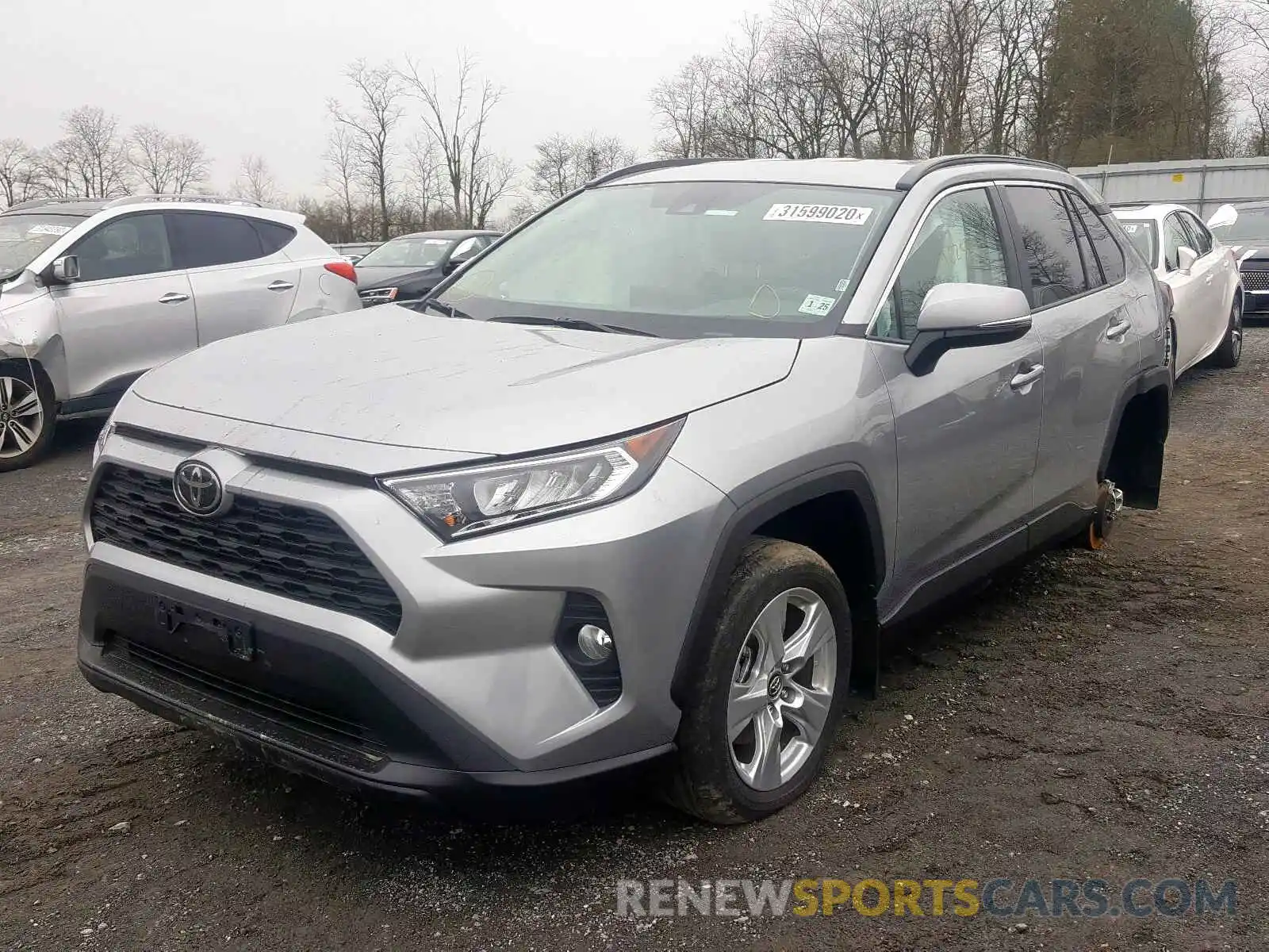 2 Photograph of a damaged car 2T3P1RFV9LC062288 TOYOTA RAV4 2020