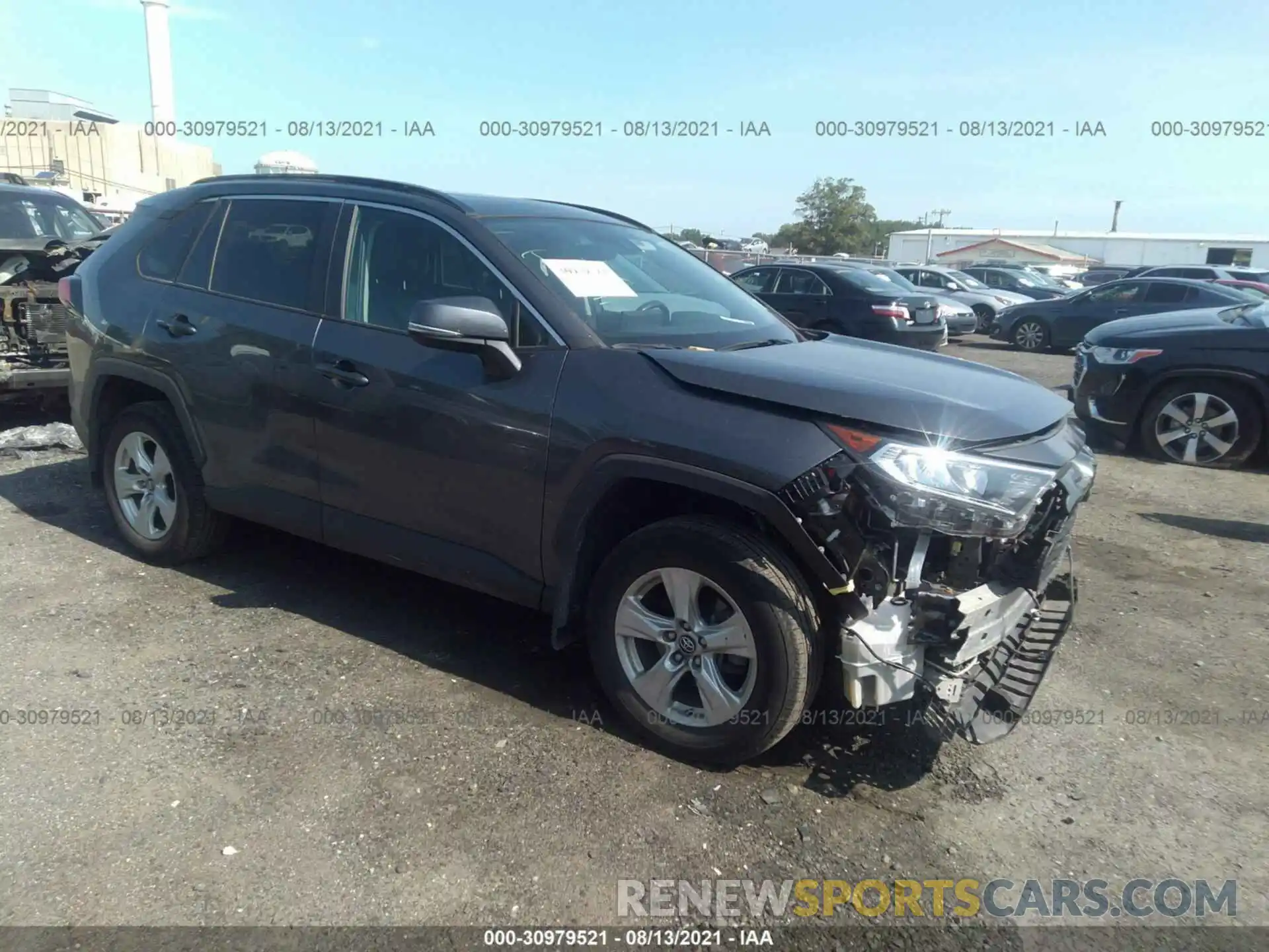 1 Photograph of a damaged car 2T3P1RFV9LC065000 TOYOTA RAV4 2020