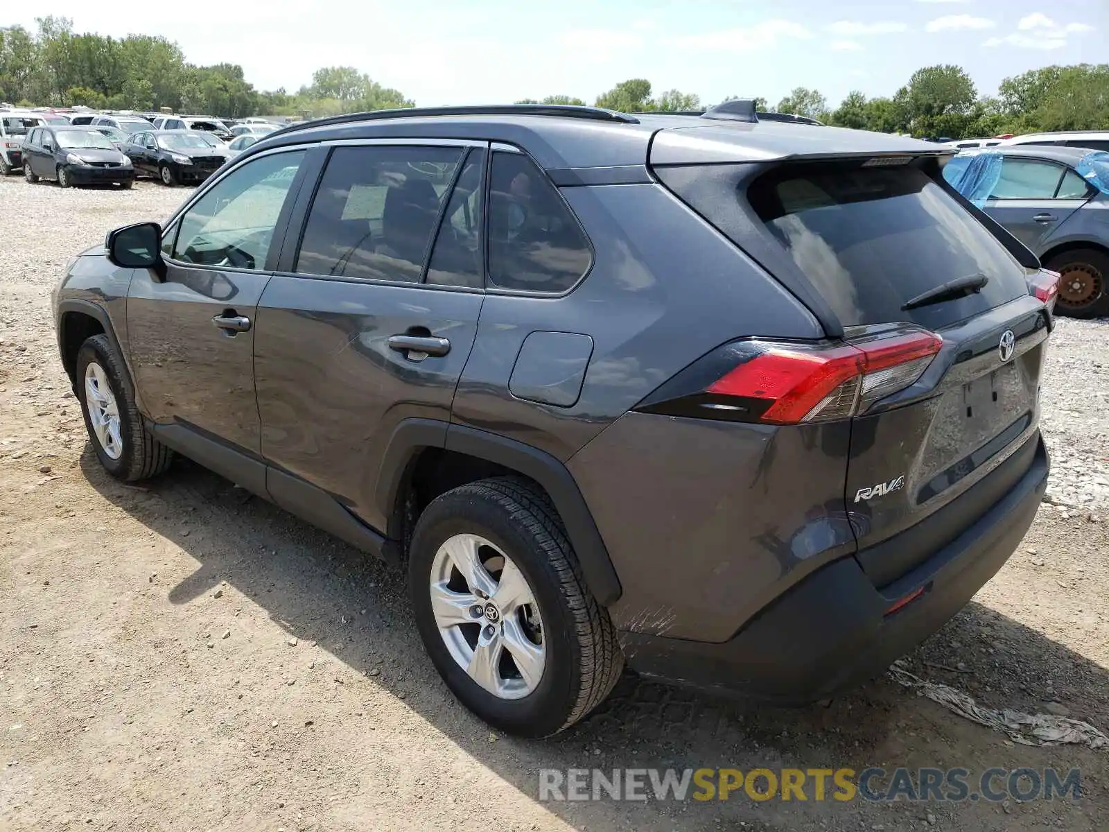 3 Photograph of a damaged car 2T3P1RFV9LC078698 TOYOTA RAV4 2020