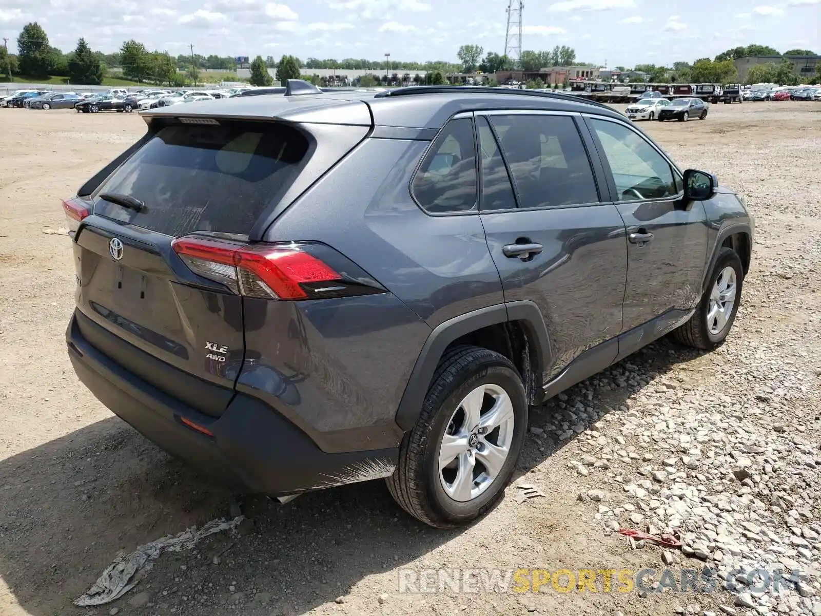 4 Photograph of a damaged car 2T3P1RFV9LC078698 TOYOTA RAV4 2020