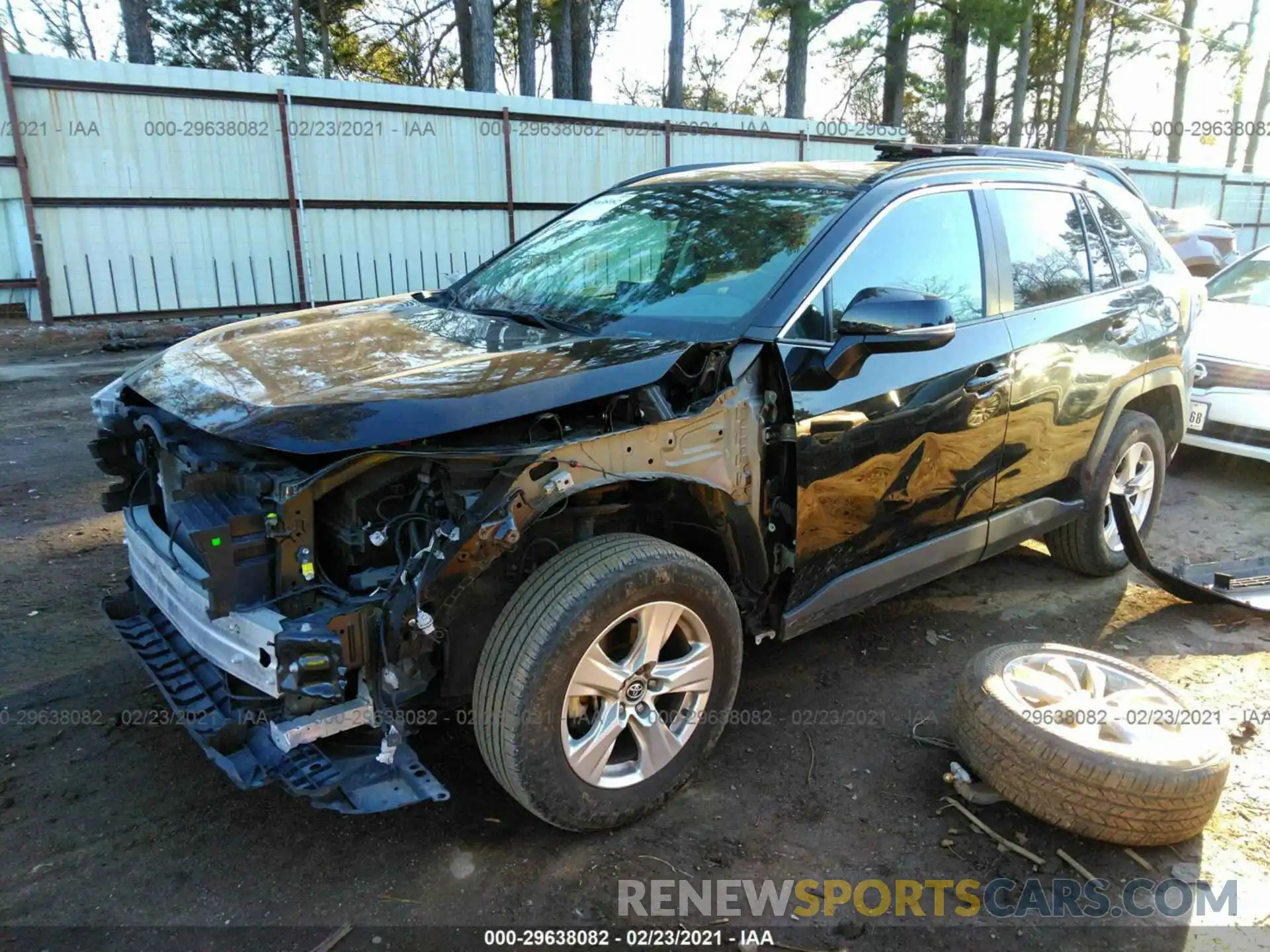 2 Photograph of a damaged car 2T3P1RFV9LC080354 TOYOTA RAV4 2020