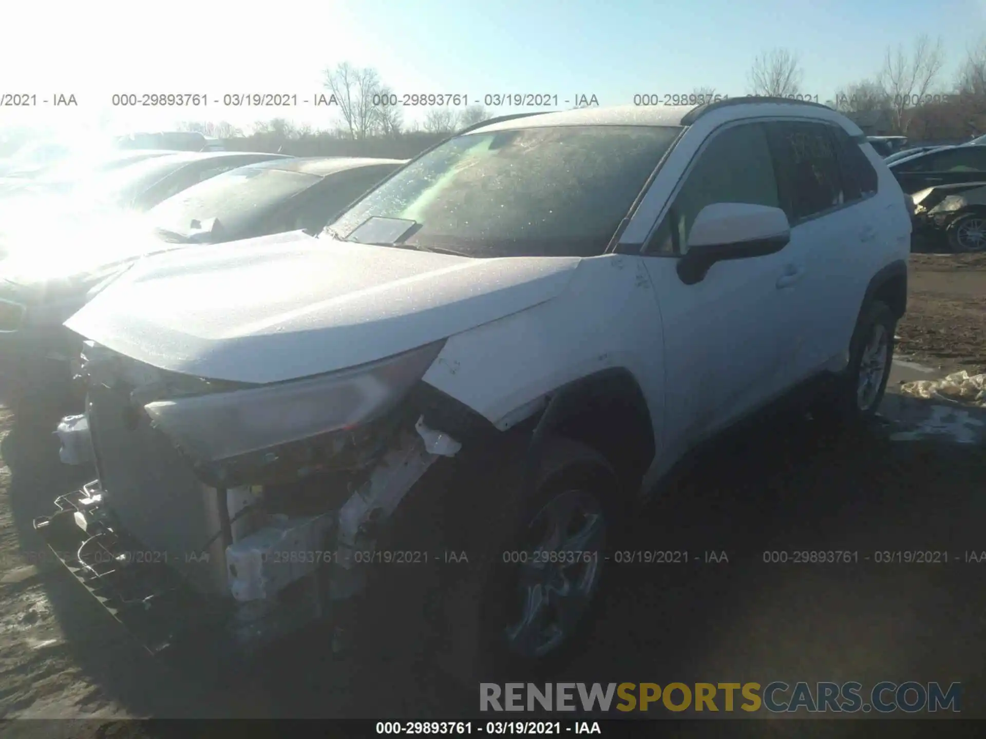 2 Photograph of a damaged car 2T3P1RFV9LC083013 TOYOTA RAV4 2020