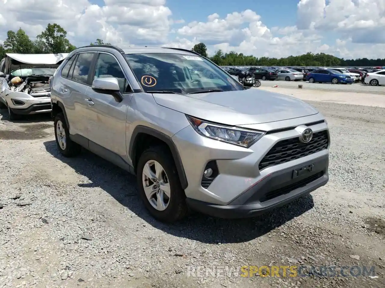 1 Photograph of a damaged car 2T3P1RFV9LC083979 TOYOTA RAV4 2020