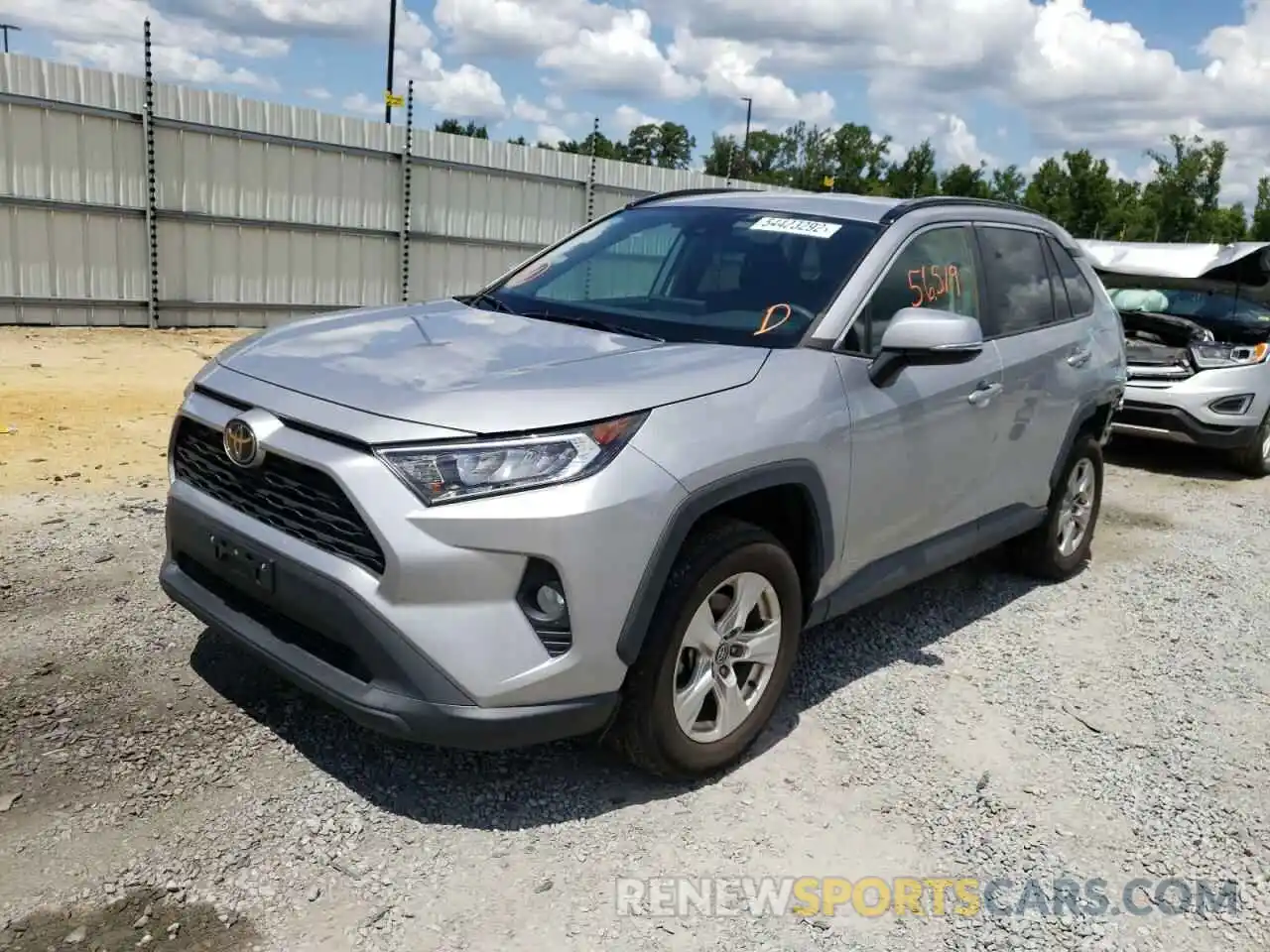 2 Photograph of a damaged car 2T3P1RFV9LC083979 TOYOTA RAV4 2020