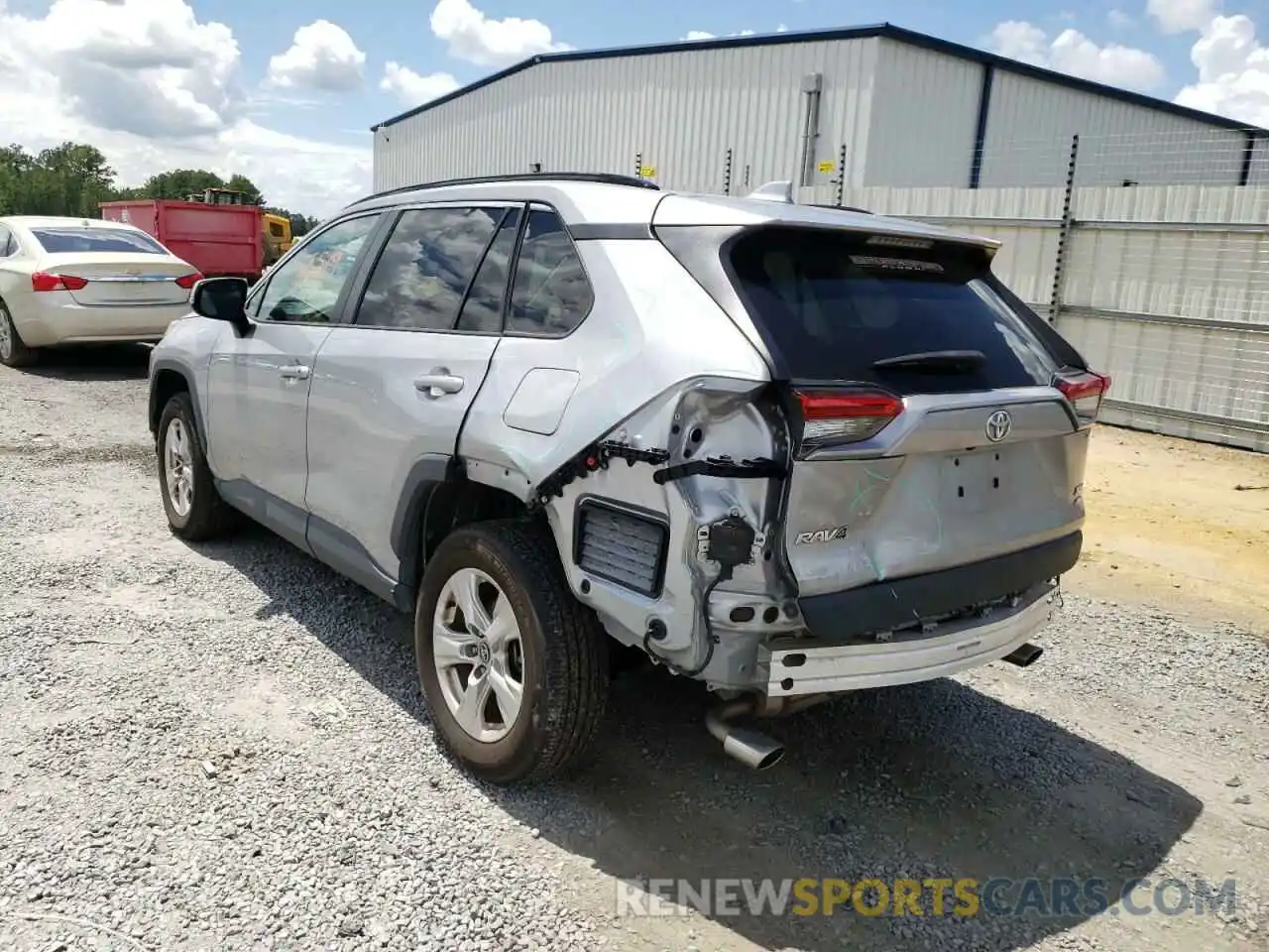 3 Photograph of a damaged car 2T3P1RFV9LC083979 TOYOTA RAV4 2020