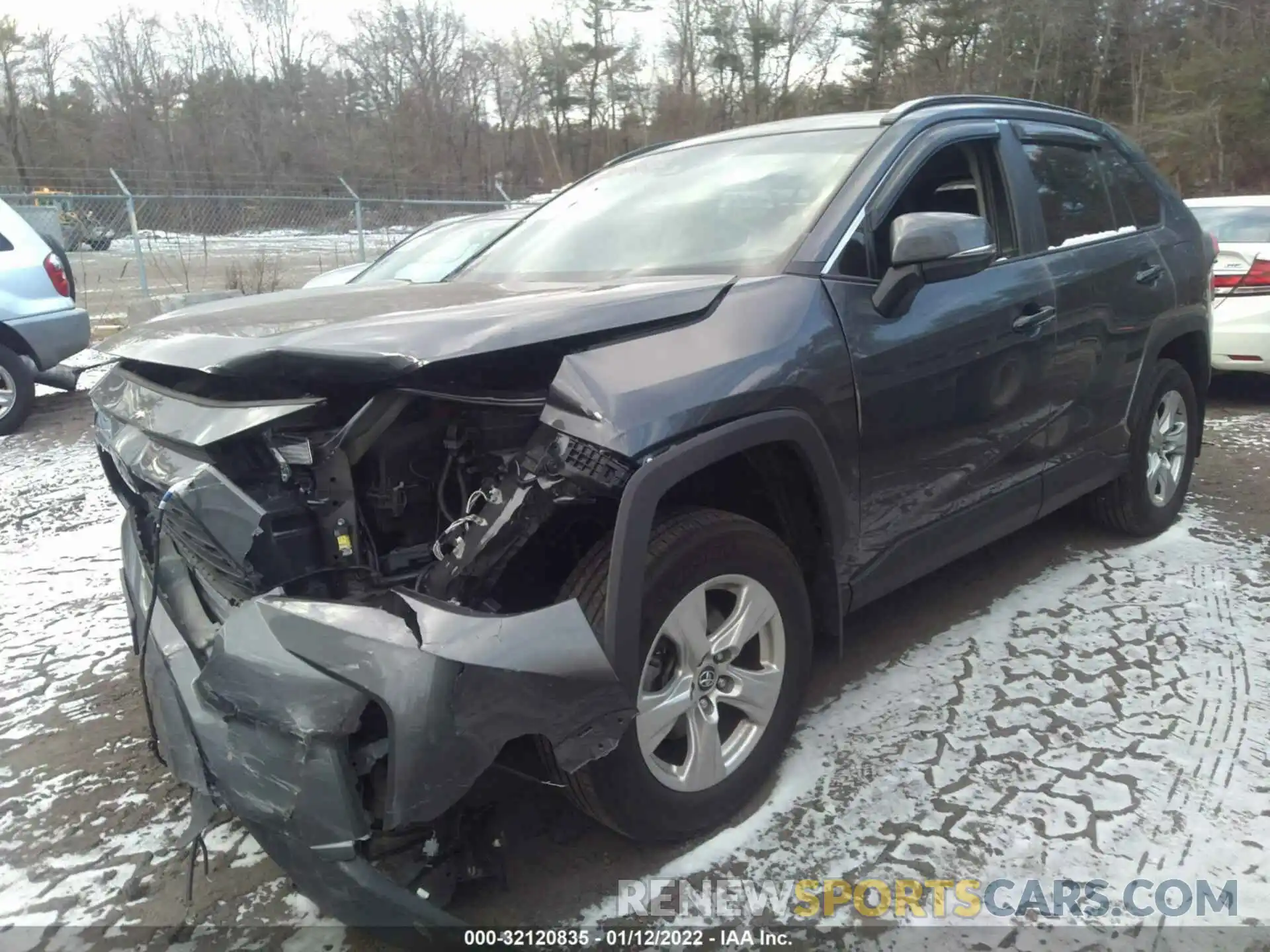 2 Photograph of a damaged car 2T3P1RFV9LC087871 TOYOTA RAV4 2020