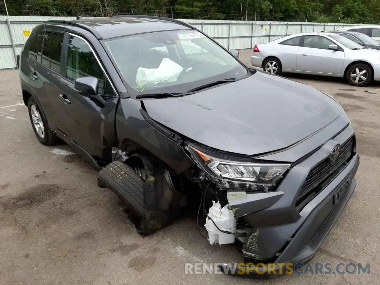 1 Photograph of a damaged car 2T3P1RFV9LC088194 TOYOTA RAV4 2020