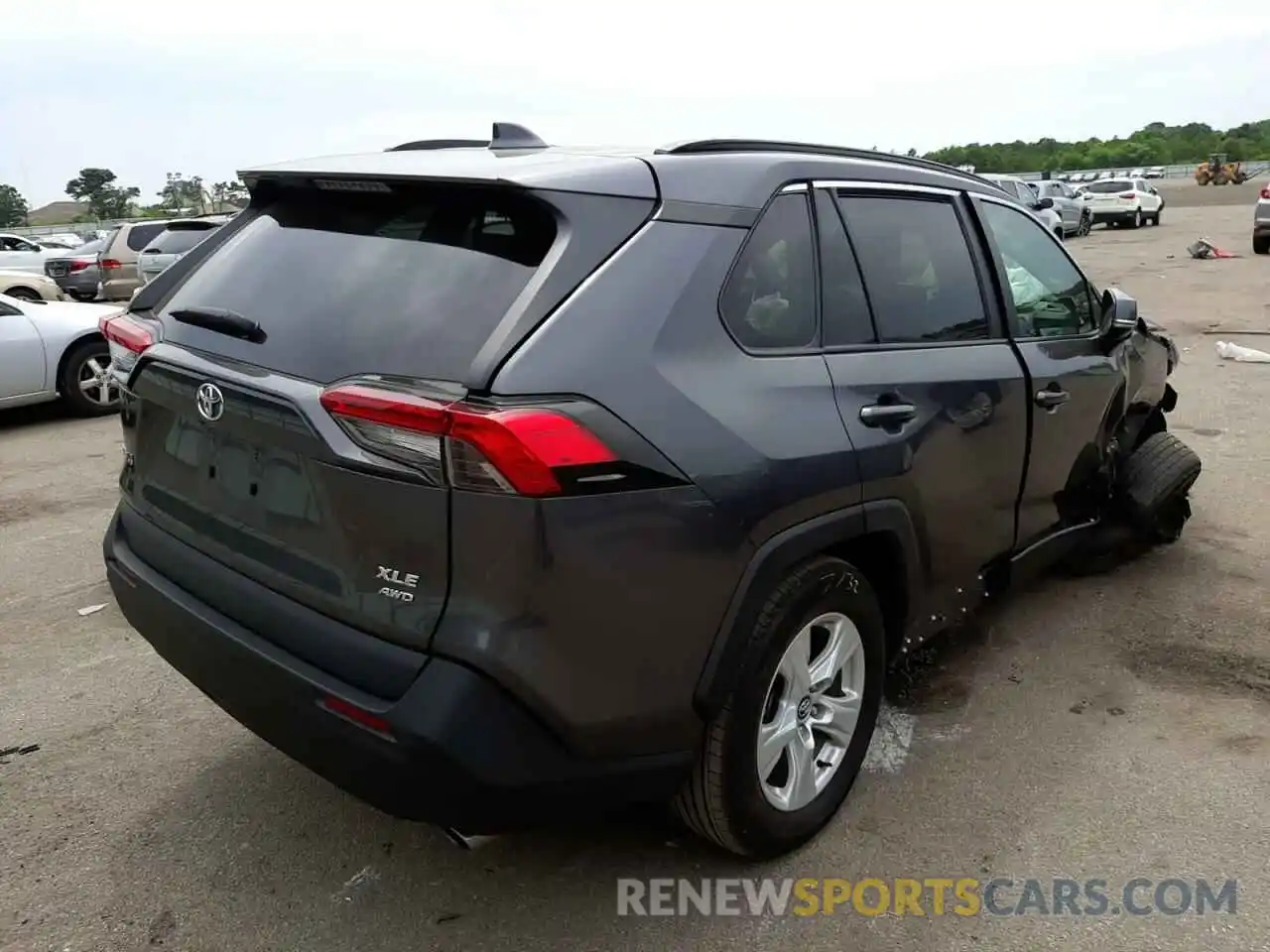 4 Photograph of a damaged car 2T3P1RFV9LC088194 TOYOTA RAV4 2020