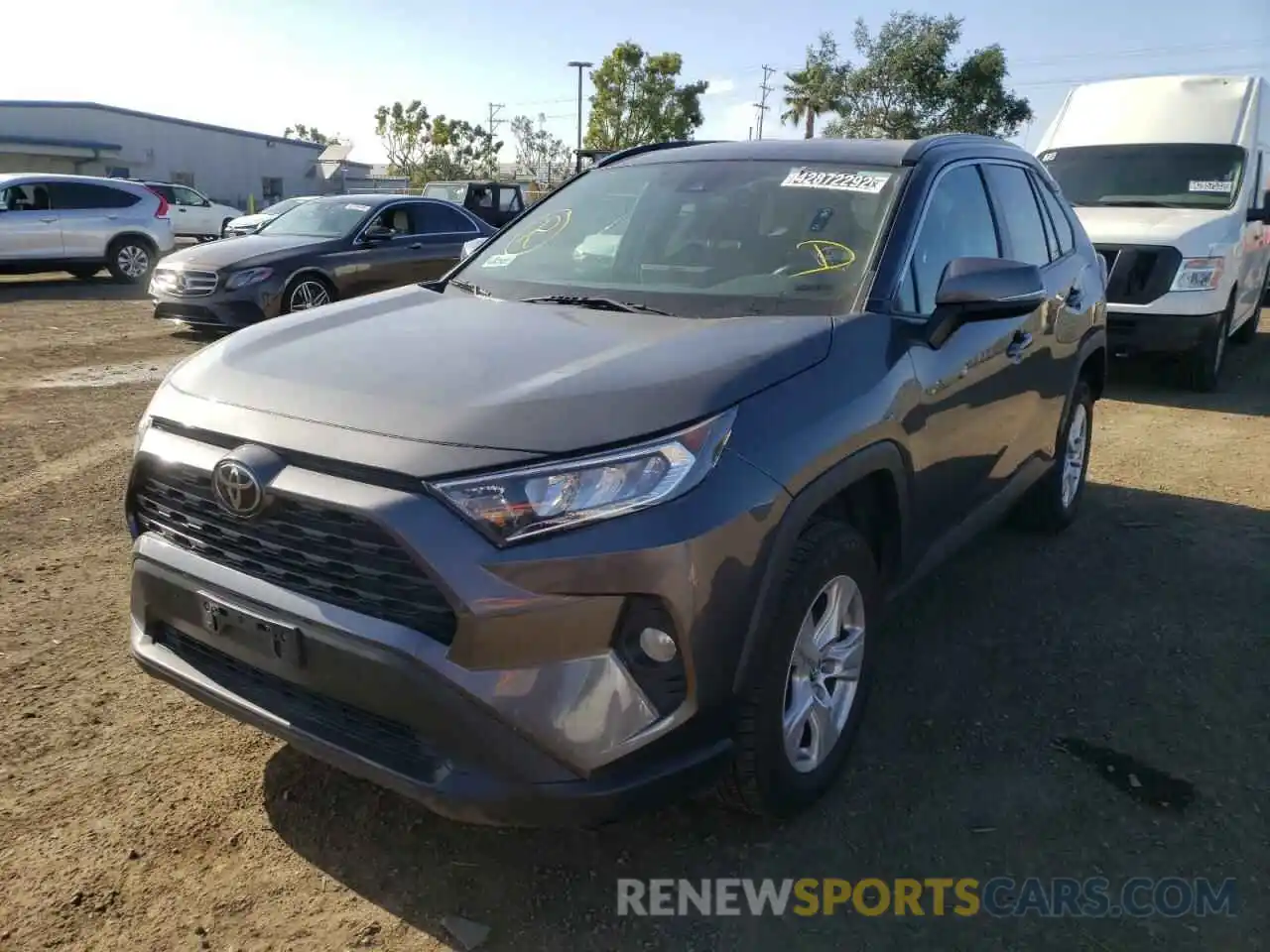 2 Photograph of a damaged car 2T3P1RFV9LC088695 TOYOTA RAV4 2020