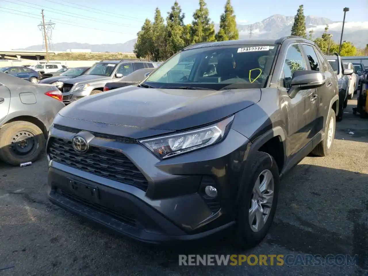 2 Photograph of a damaged car 2T3P1RFV9LC090169 TOYOTA RAV4 2020