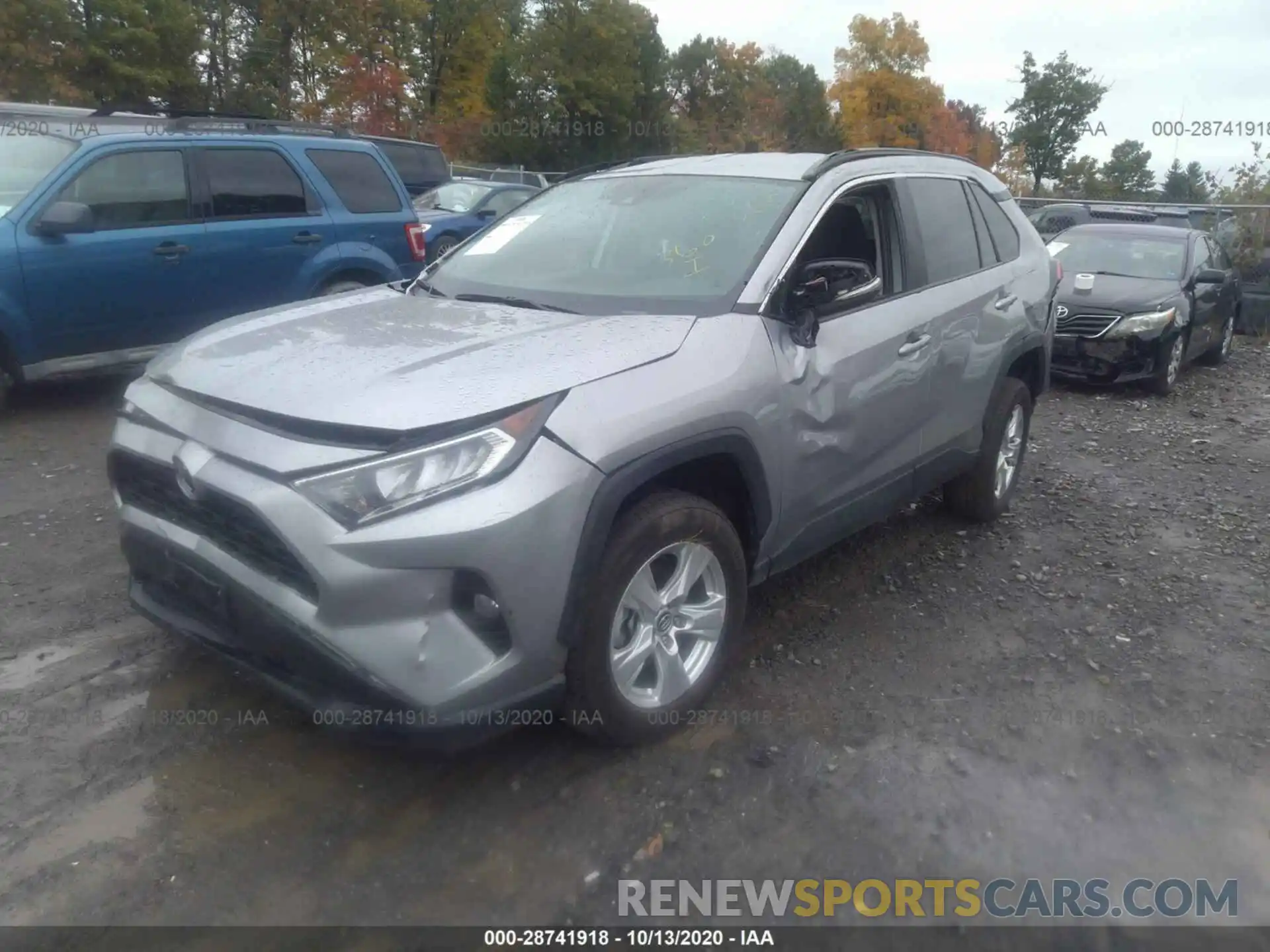 2 Photograph of a damaged car 2T3P1RFV9LC091838 TOYOTA RAV4 2020