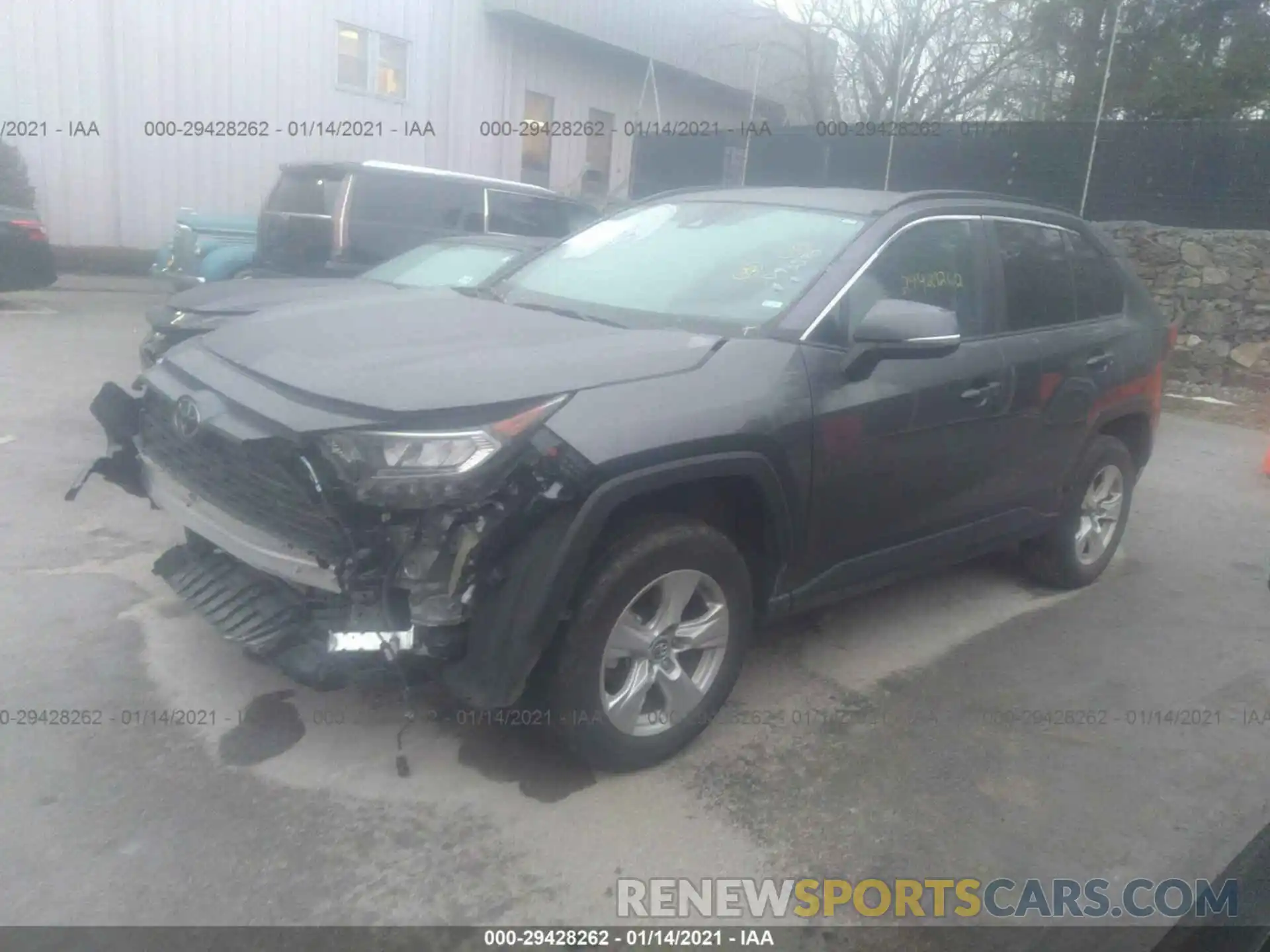 2 Photograph of a damaged car 2T3P1RFV9LC093590 TOYOTA RAV4 2020