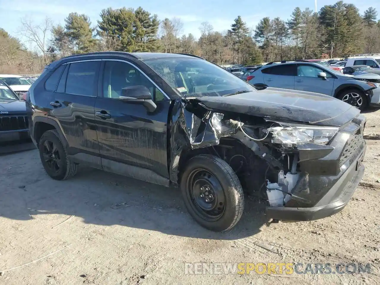 4 Photograph of a damaged car 2T3P1RFV9LC095937 TOYOTA RAV4 2020