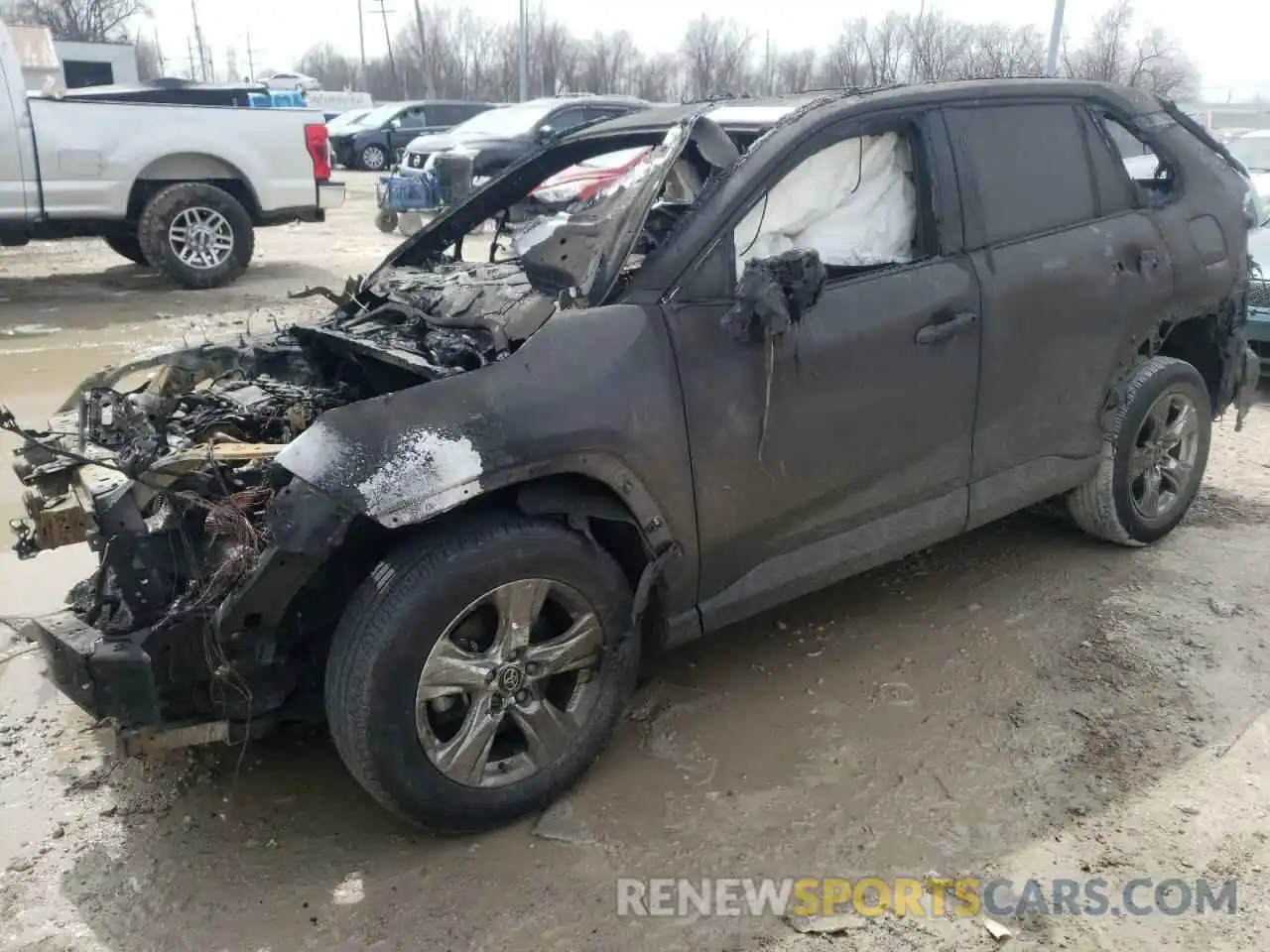 2 Фотография поврежденного автомобиля 2T3P1RFV9LC098210 TOYOTA RAV4 2020