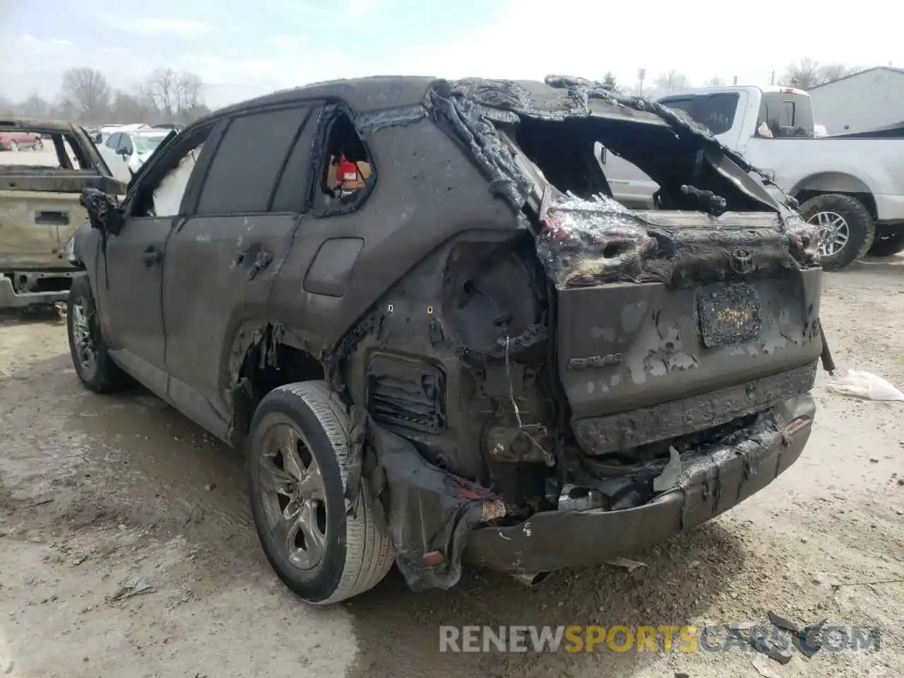 3 Фотография поврежденного автомобиля 2T3P1RFV9LC098210 TOYOTA RAV4 2020