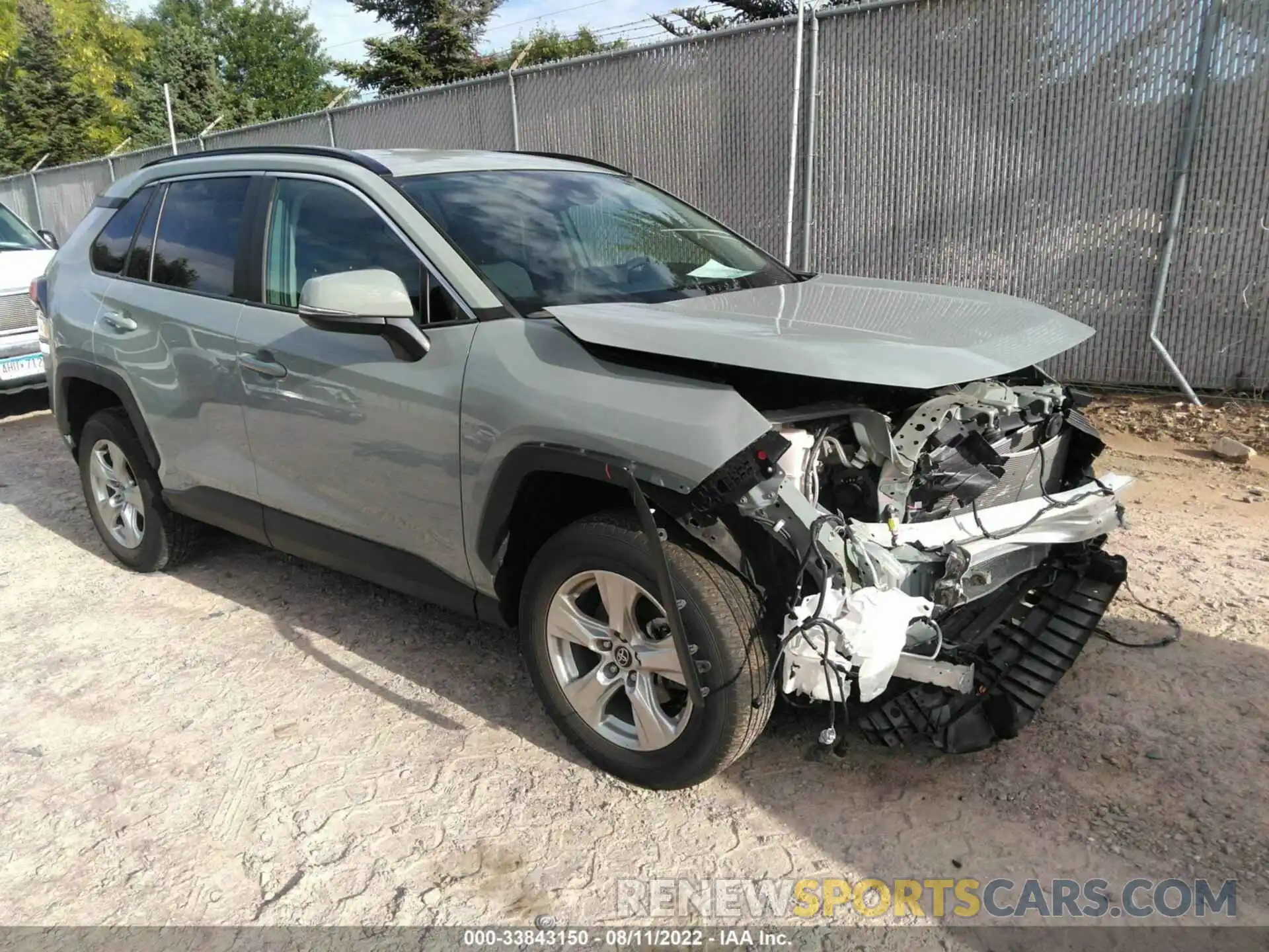 1 Фотография поврежденного автомобиля 2T3P1RFV9LC098868 TOYOTA RAV4 2020