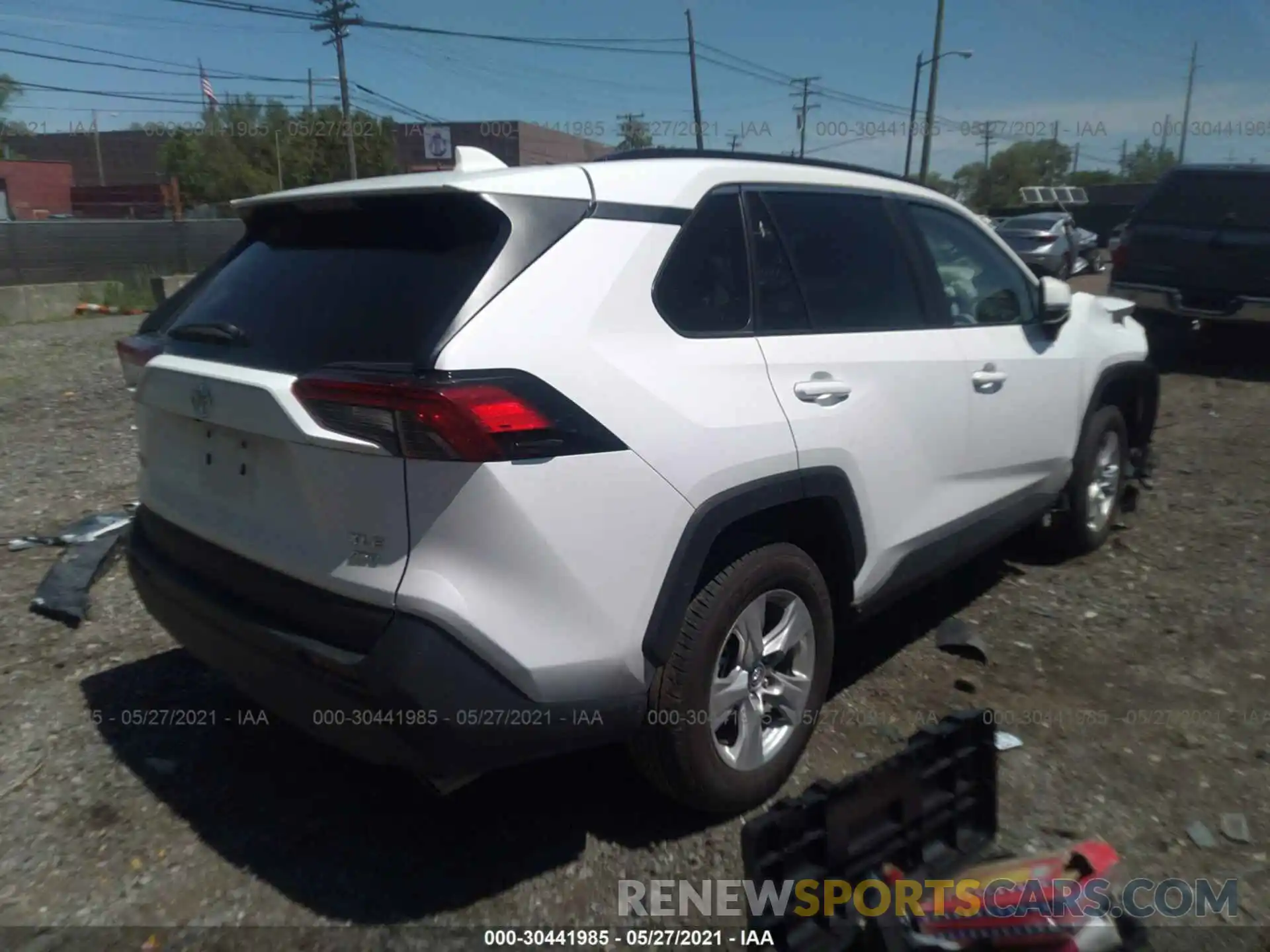 4 Photograph of a damaged car 2T3P1RFV9LC102854 TOYOTA RAV4 2020