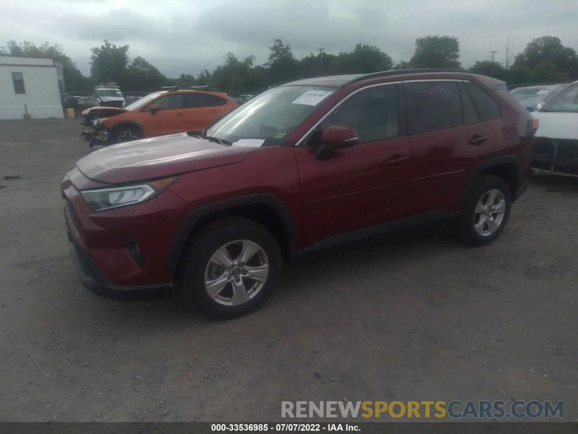 2 Photograph of a damaged car 2T3P1RFV9LC104278 TOYOTA RAV4 2020