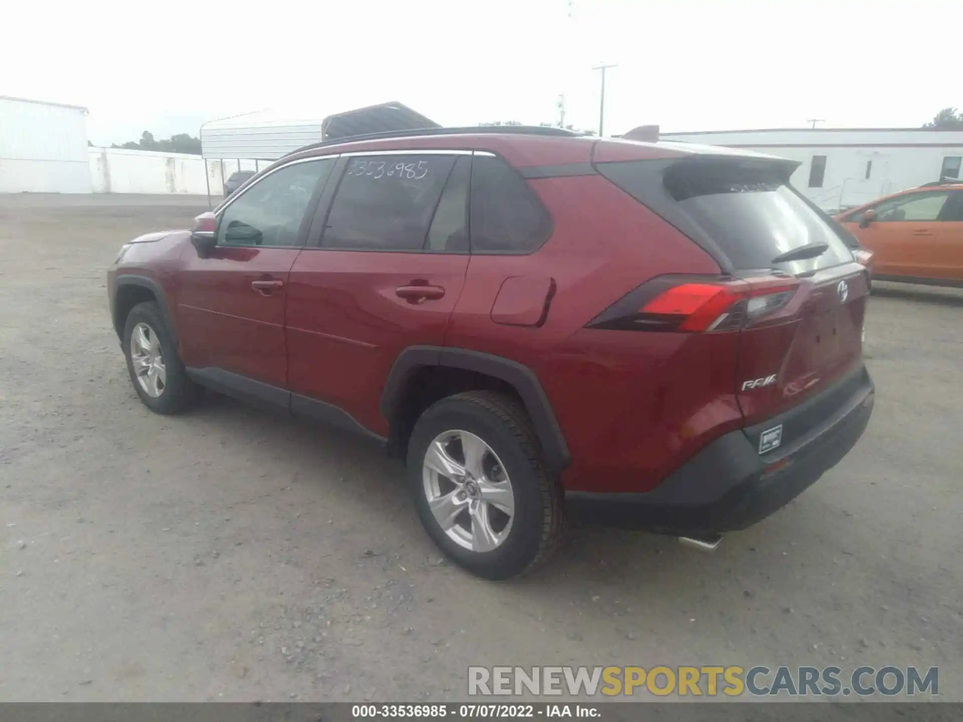 3 Photograph of a damaged car 2T3P1RFV9LC104278 TOYOTA RAV4 2020