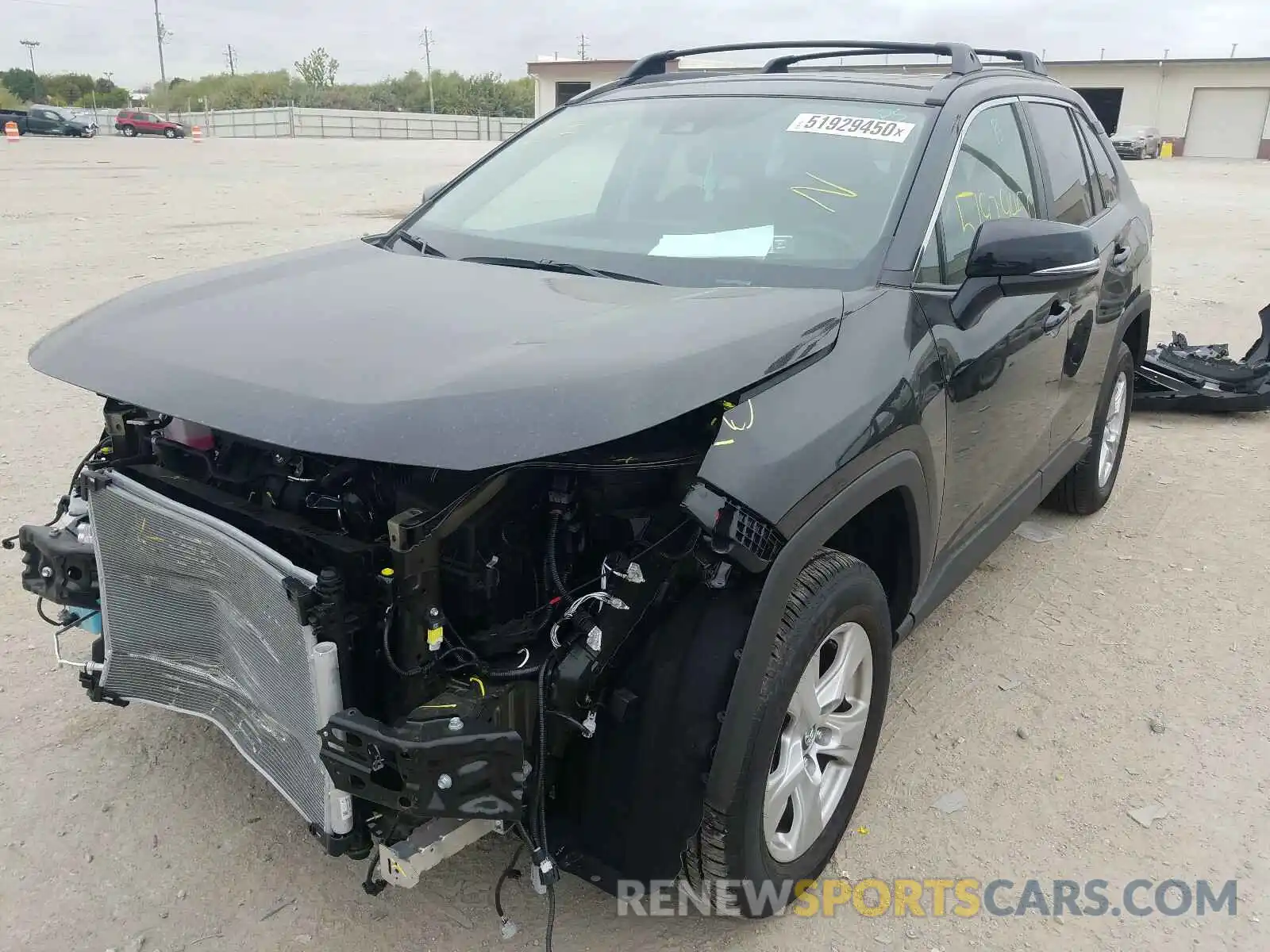 2 Photograph of a damaged car 2T3P1RFV9LC112414 TOYOTA RAV4 2020