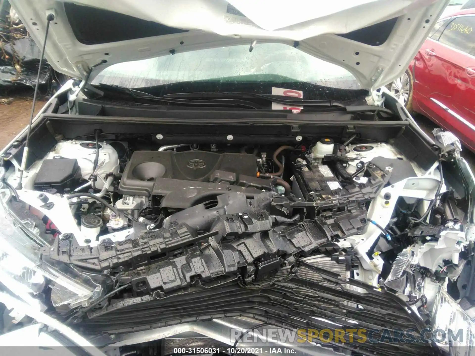 10 Фотография поврежденного автомобиля 2T3P1RFV9LC112428 TOYOTA RAV4 2020