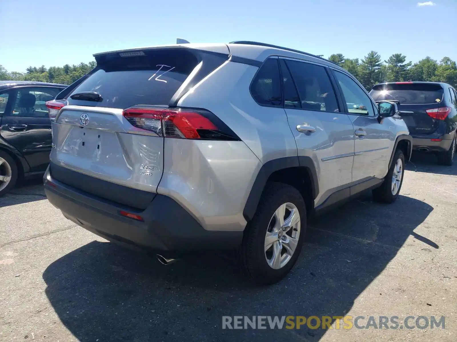 4 Photograph of a damaged car 2T3P1RFV9LC116706 TOYOTA RAV4 2020