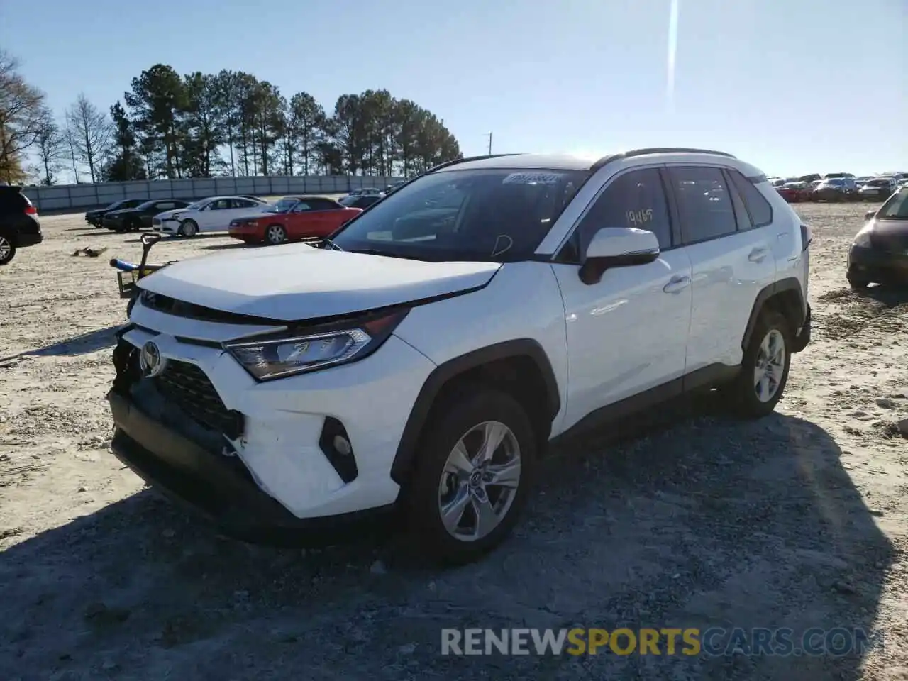 2 Photograph of a damaged car 2T3P1RFV9LC119833 TOYOTA RAV4 2020