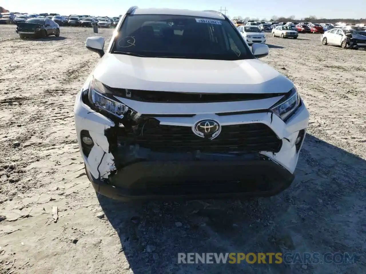 9 Photograph of a damaged car 2T3P1RFV9LC119833 TOYOTA RAV4 2020