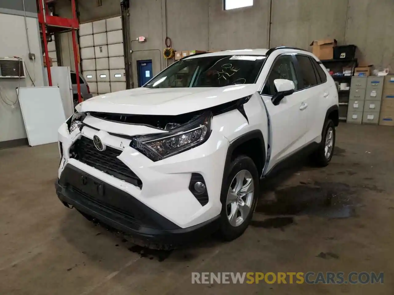 2 Photograph of a damaged car 2T3P1RFV9LC129679 TOYOTA RAV4 2020