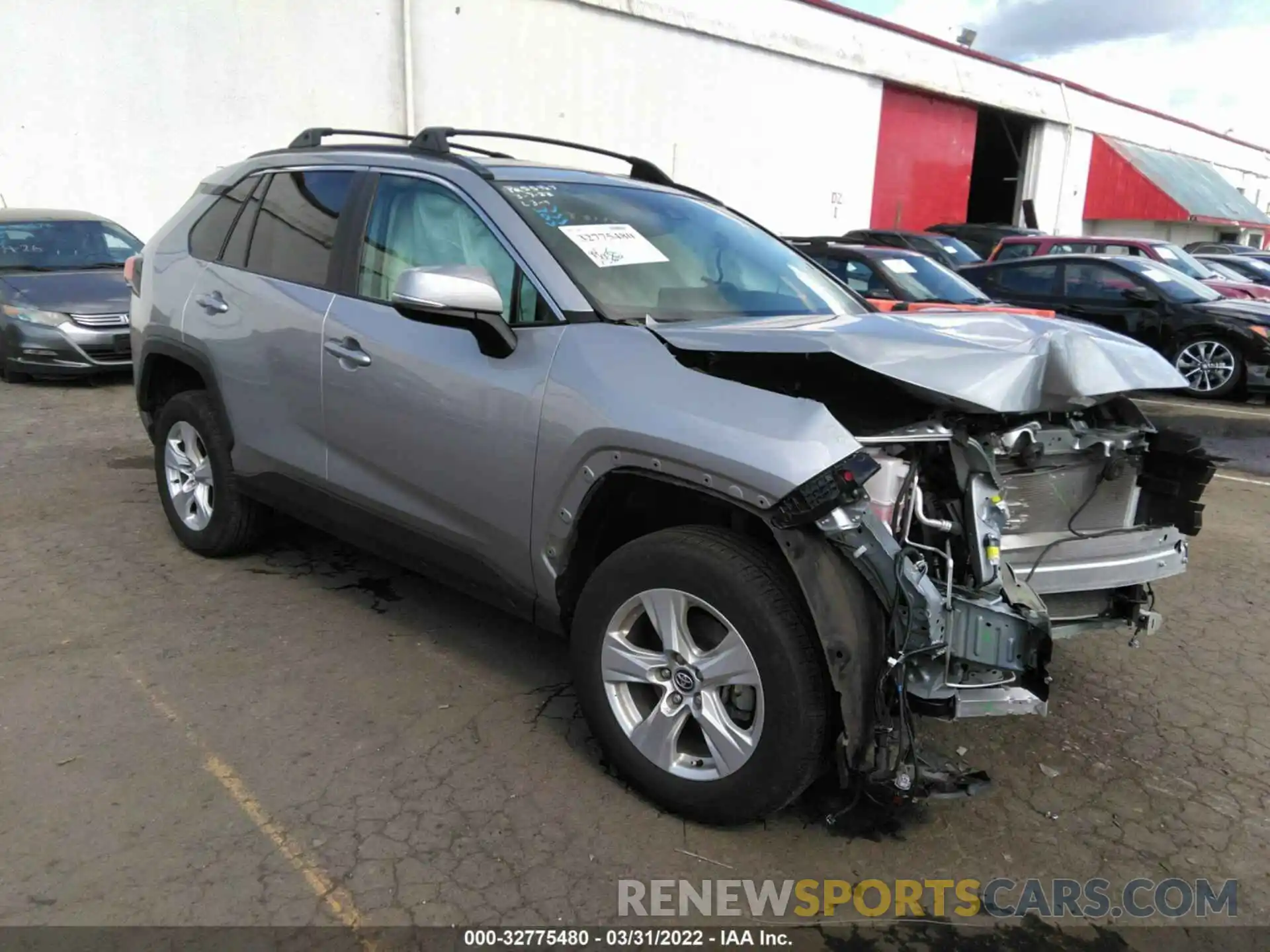 1 Фотография поврежденного автомобиля 2T3P1RFV9LC135787 TOYOTA RAV4 2020