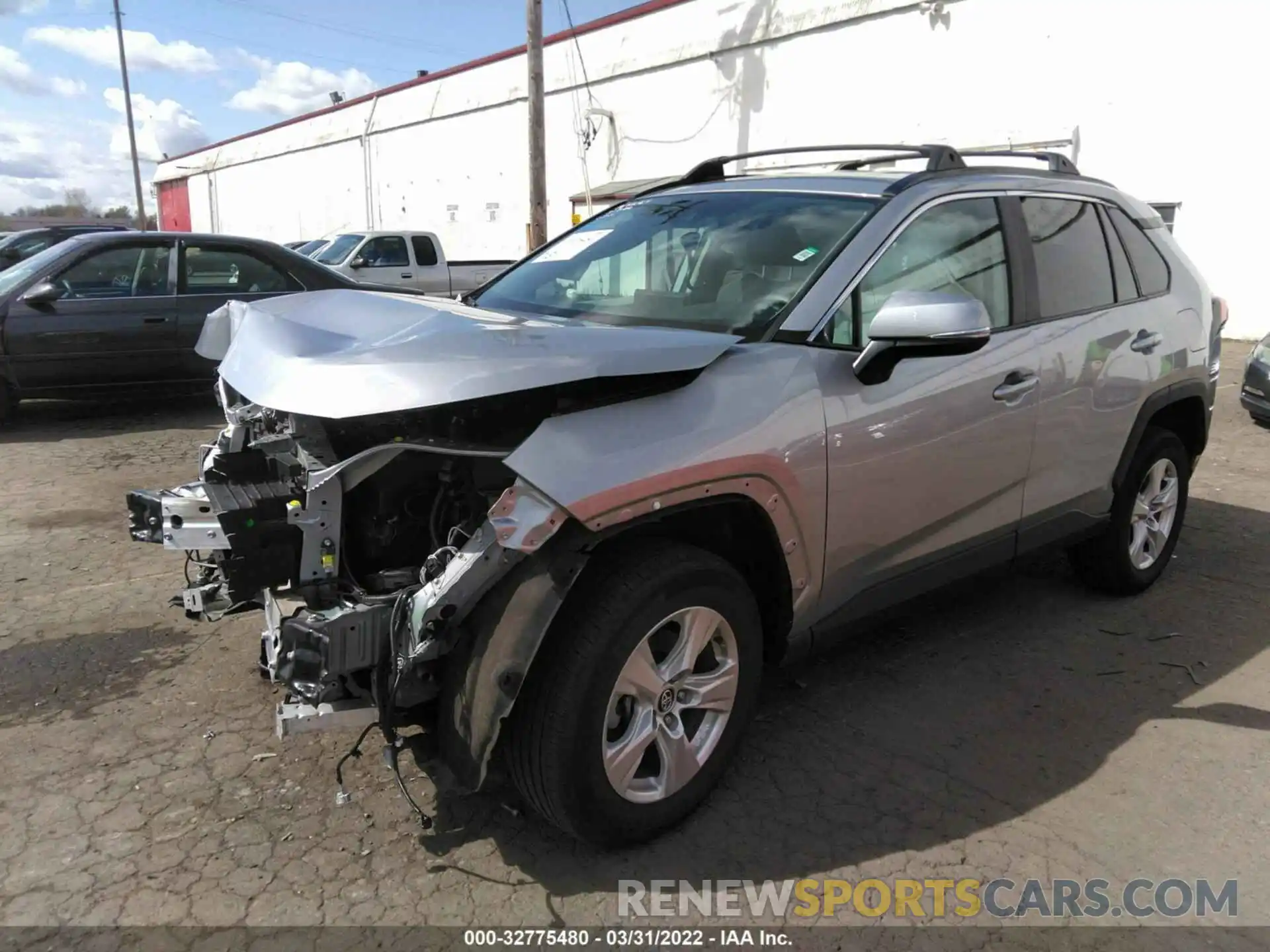 2 Фотография поврежденного автомобиля 2T3P1RFV9LC135787 TOYOTA RAV4 2020