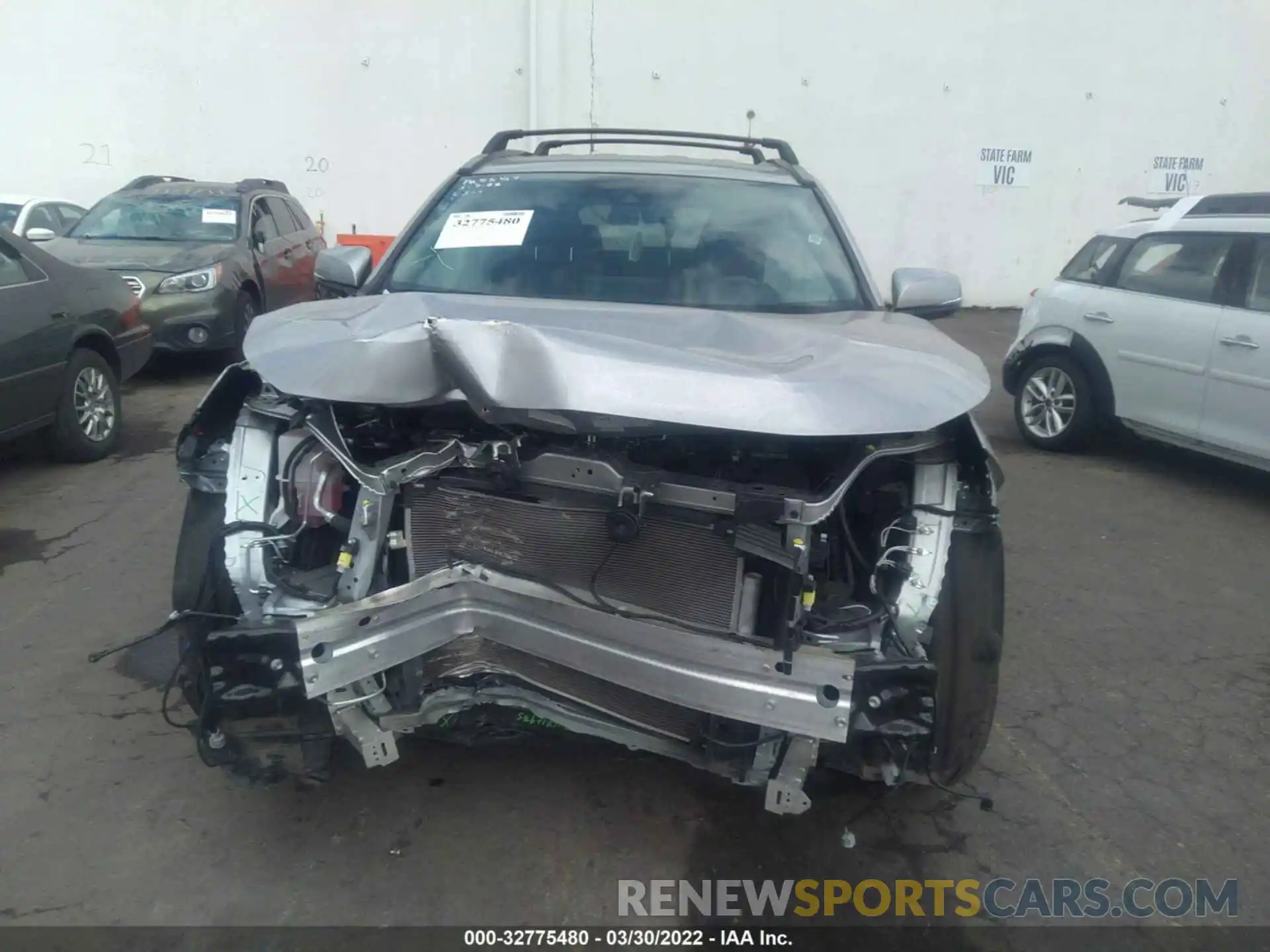 6 Фотография поврежденного автомобиля 2T3P1RFV9LC135787 TOYOTA RAV4 2020