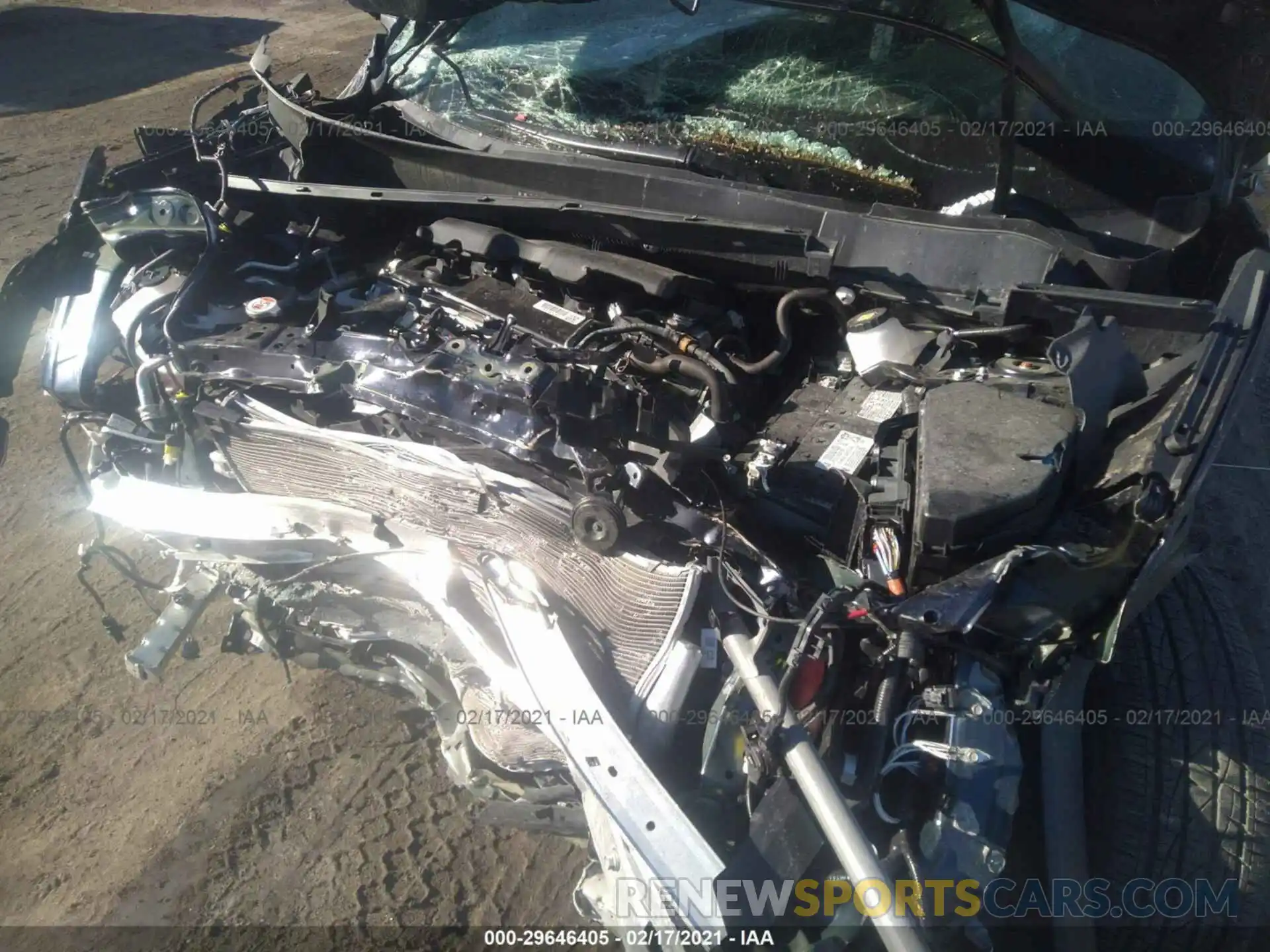 10 Фотография поврежденного автомобиля 2T3P1RFV9LW092924 TOYOTA RAV4 2020