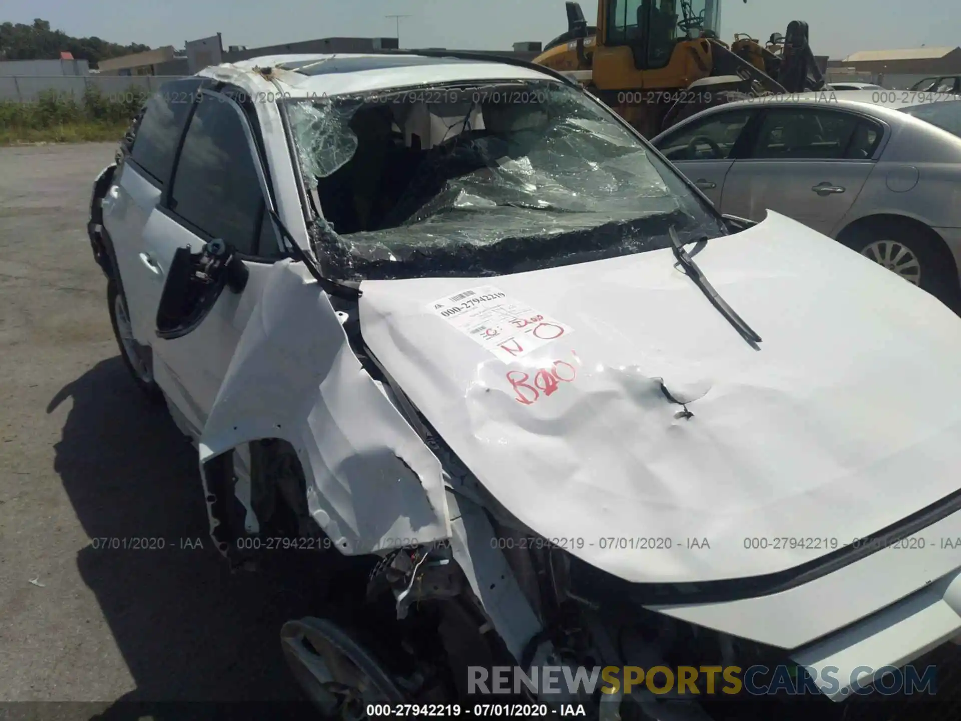 6 Photograph of a damaged car 2T3P1RFV9LW098772 TOYOTA RAV4 2020