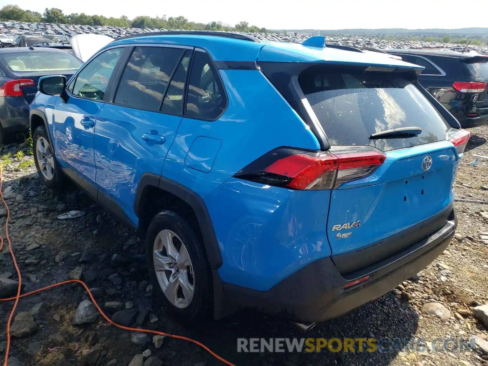 3 Photograph of a damaged car 2T3P1RFV9LW108636 TOYOTA RAV4 2020