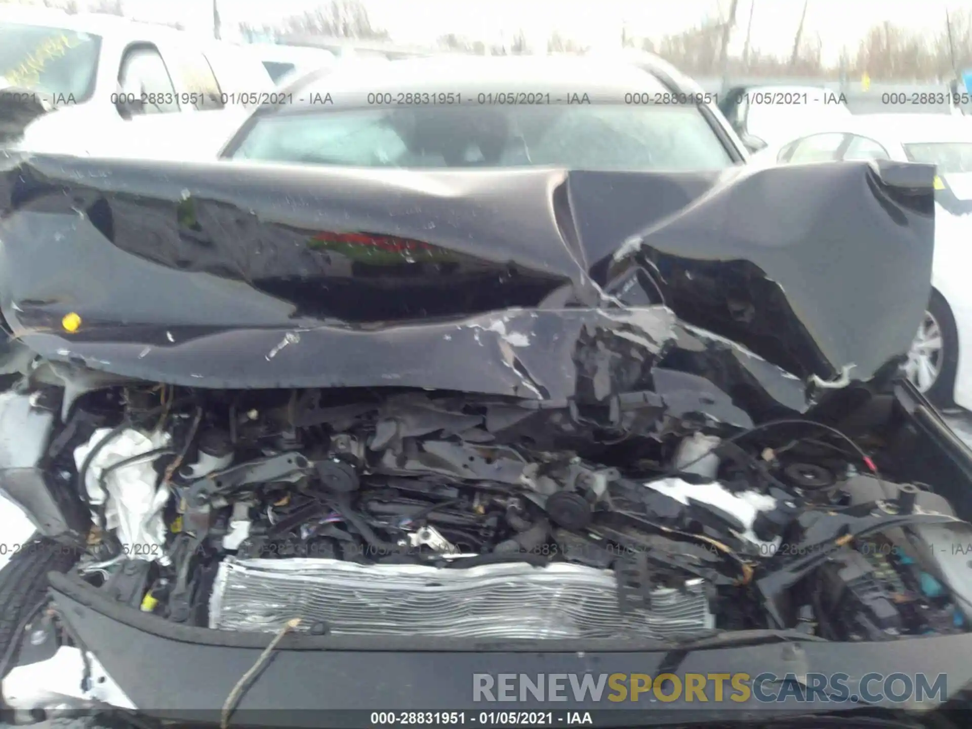 10 Photograph of a damaged car 2T3P1RFV9LW111052 TOYOTA RAV4 2020