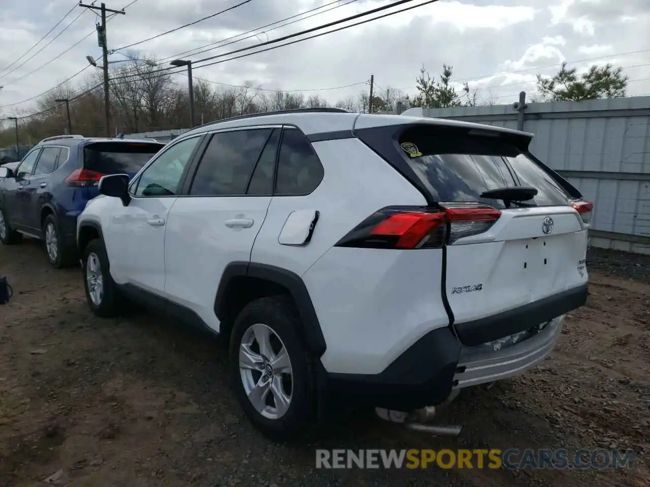 3 Photograph of a damaged car 2T3P1RFV9LW117479 TOYOTA RAV4 2020