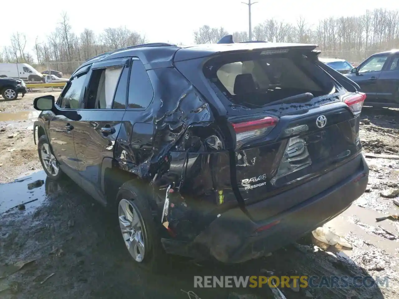 3 Photograph of a damaged car 2T3P1RFV9LW120141 TOYOTA RAV4 2020