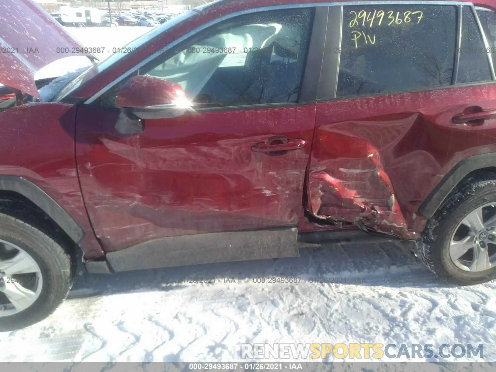 6 Photograph of a damaged car 2T3P1RFV9LW120365 TOYOTA RAV4 2020