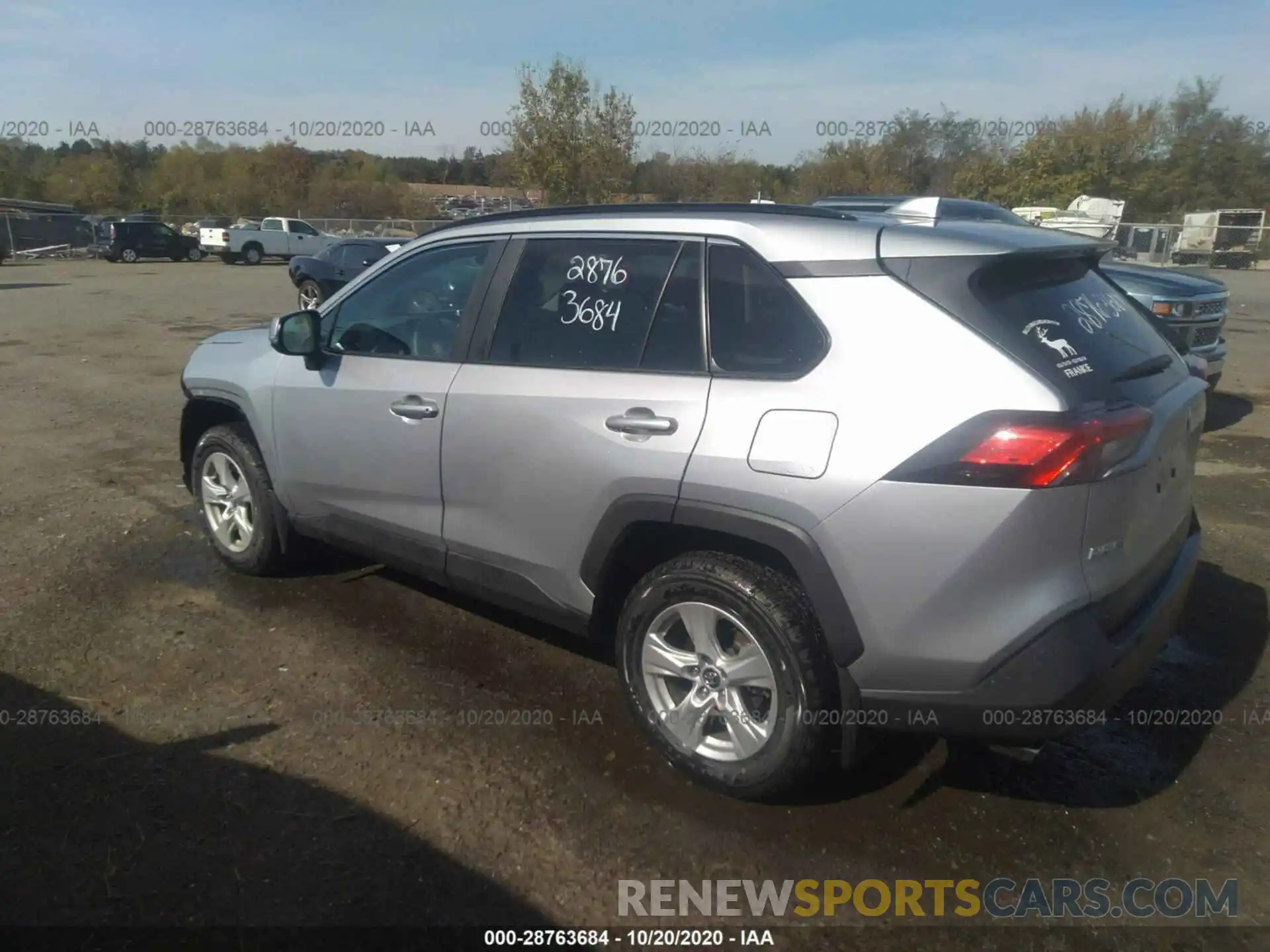 3 Photograph of a damaged car 2T3P1RFV9LW122231 TOYOTA RAV4 2020