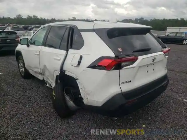 3 Photograph of a damaged car 2T3P1RFV9LW122634 TOYOTA RAV4 2020