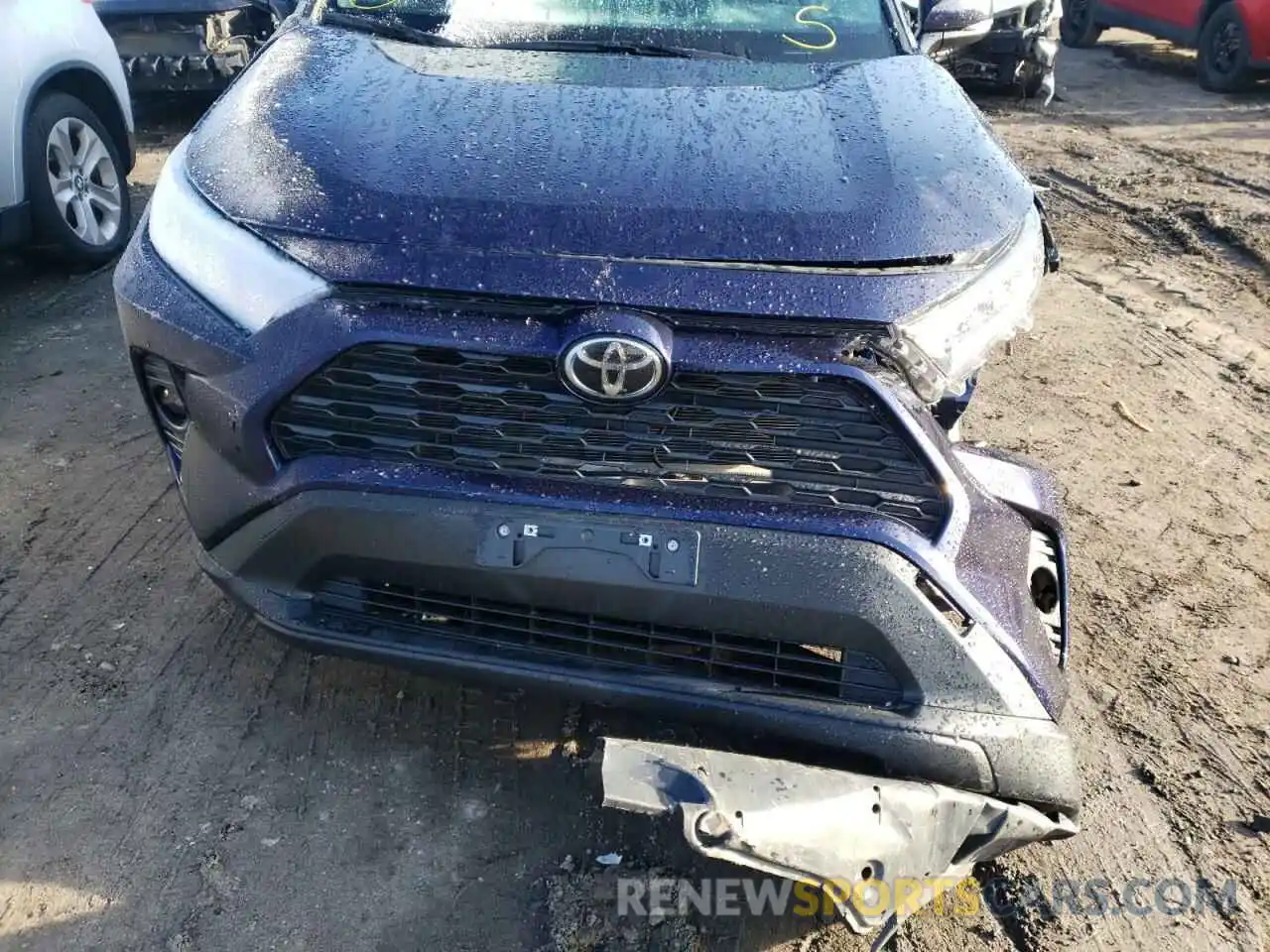 9 Фотография поврежденного автомобиля 2T3P1RFV9LW135772 TOYOTA RAV4 2020