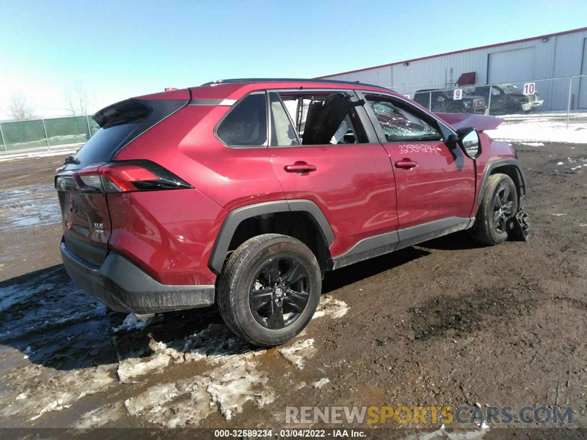 4 Фотография поврежденного автомобиля 2T3P1RFV9LW137652 TOYOTA RAV4 2020